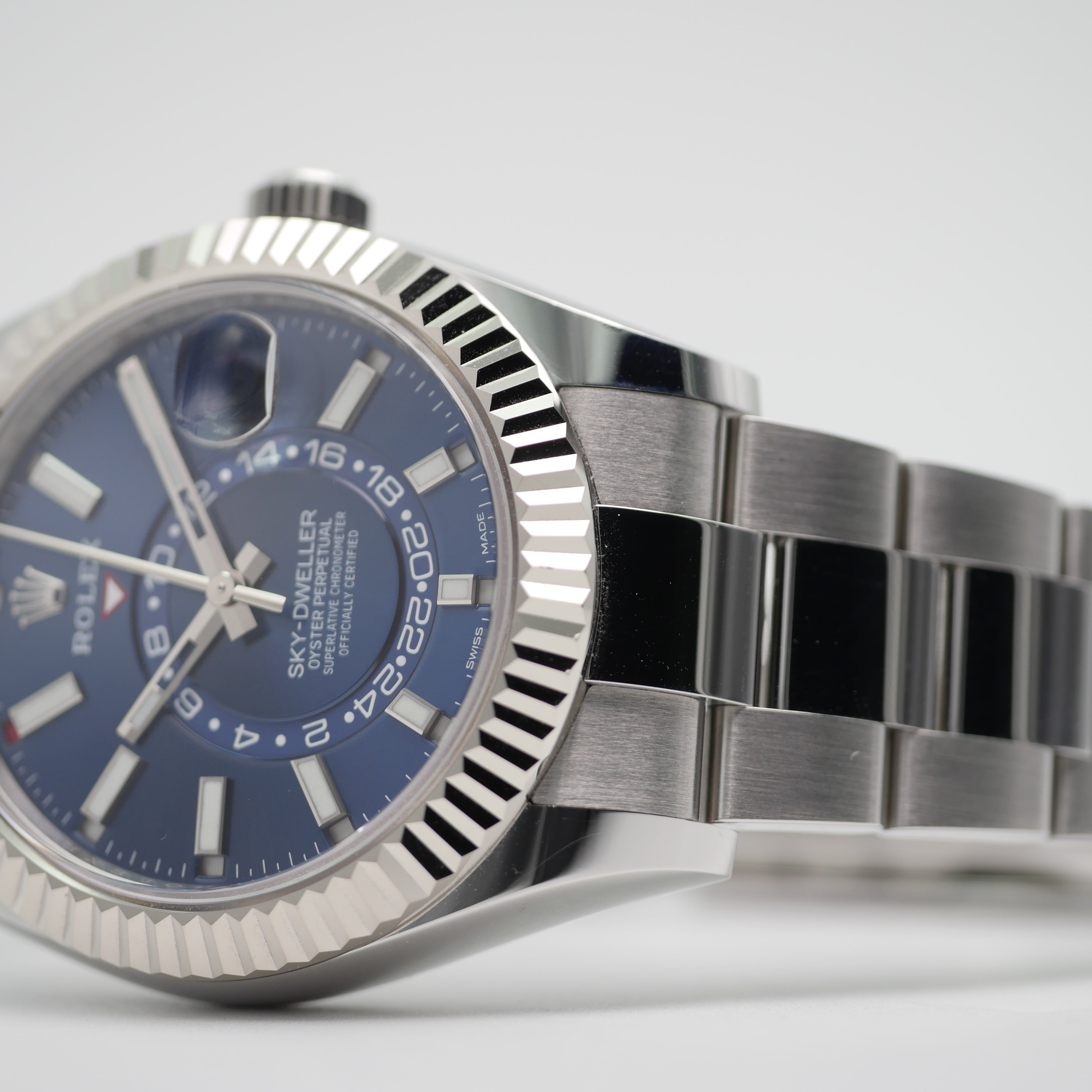 rolex ss sky dweller