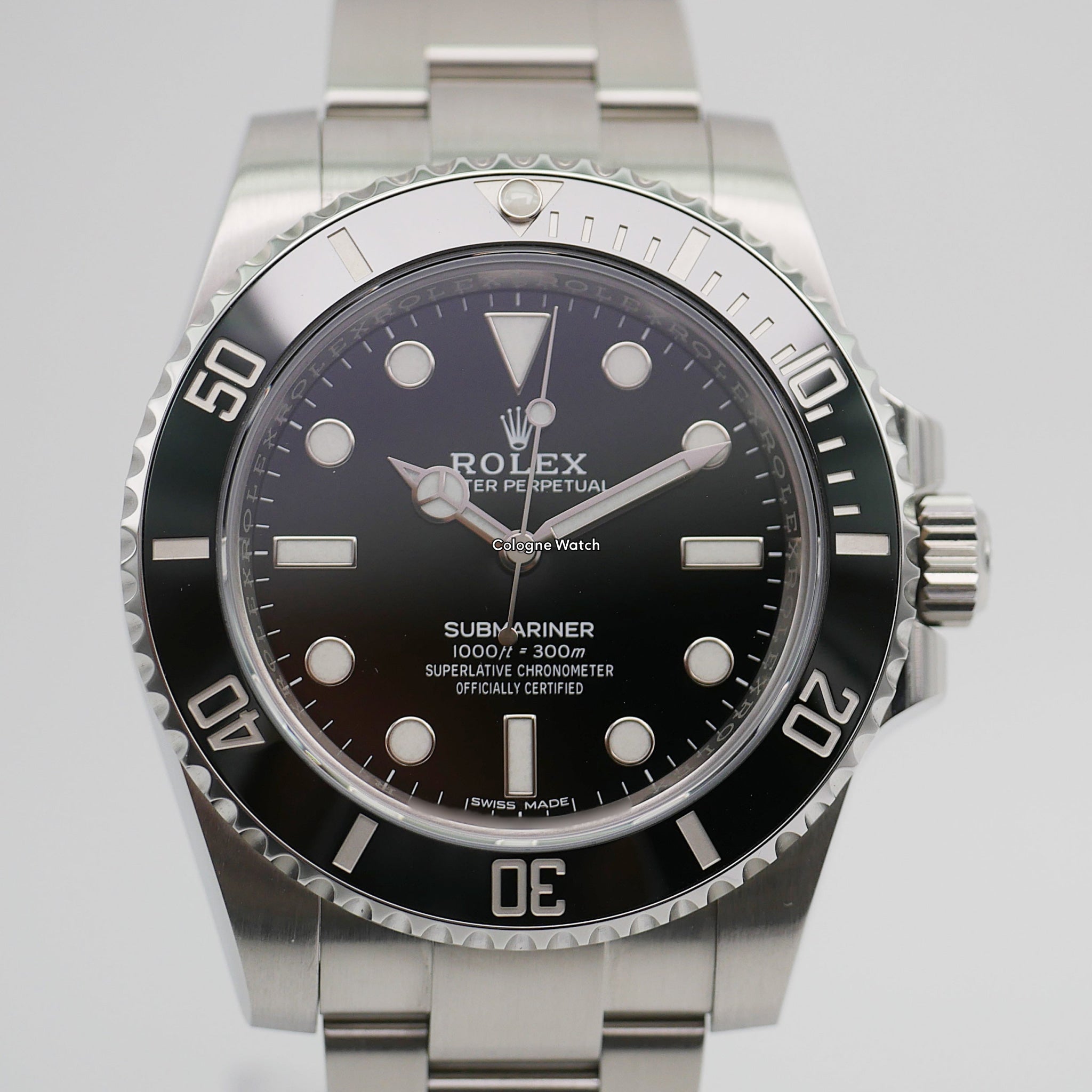 Rolex Submariner No Date 114060 - 2016