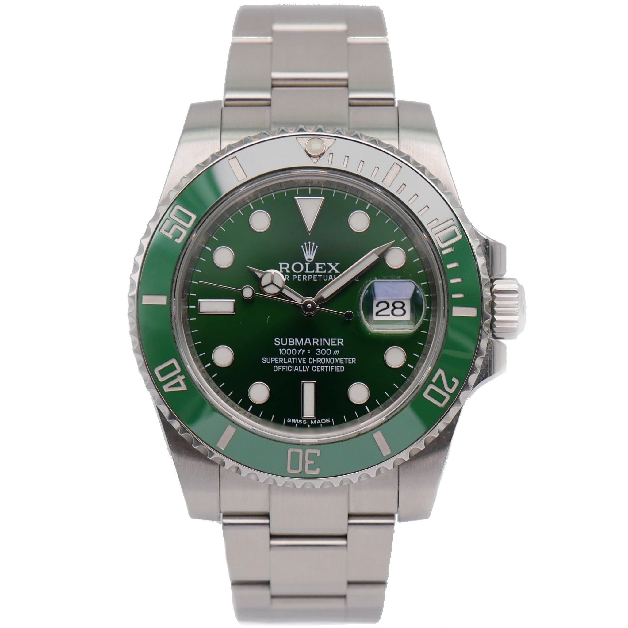 Rolex Submariner 116610LV - 2017 "Hulk"