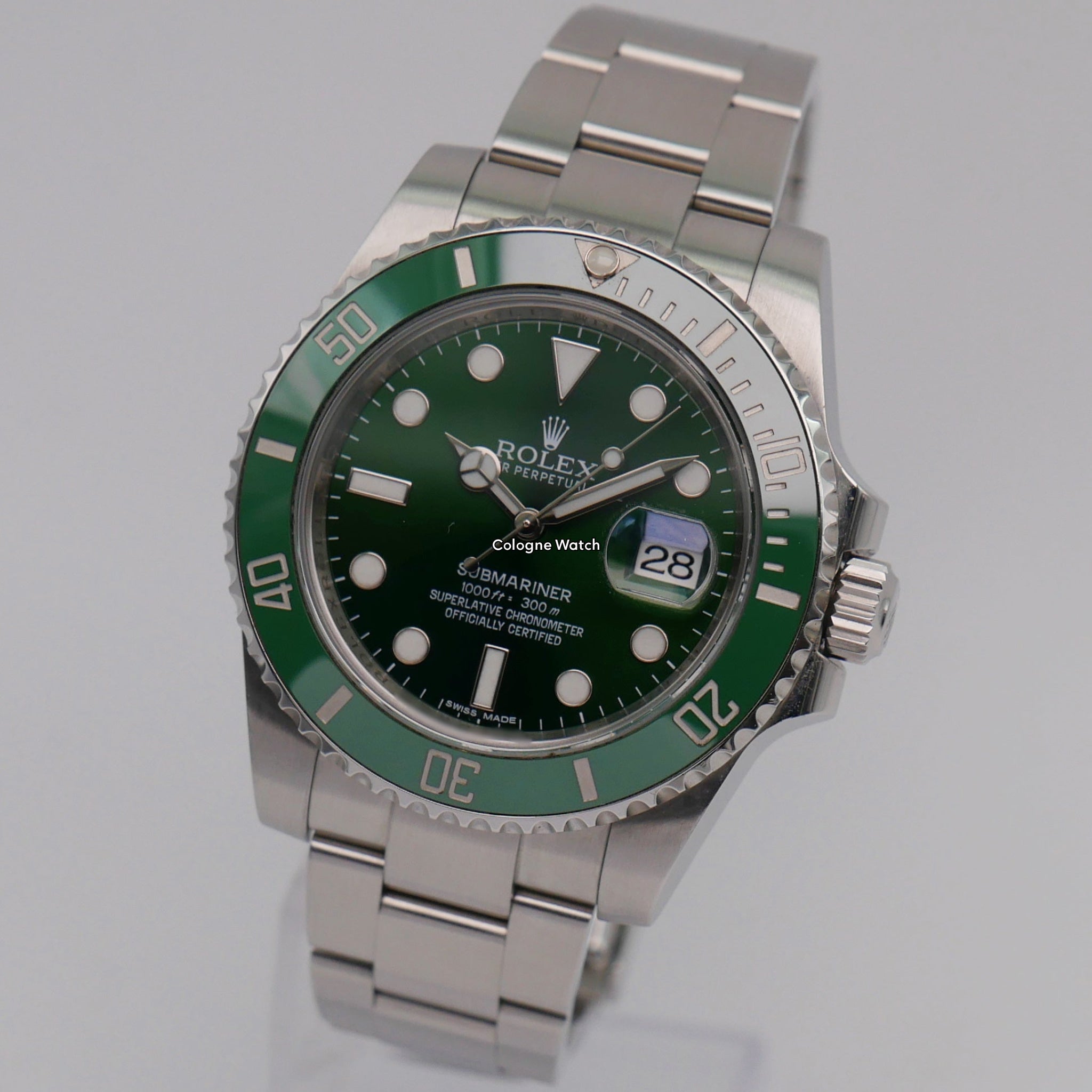 Rolex Submariner 116610LV - 2017 "Hulk"