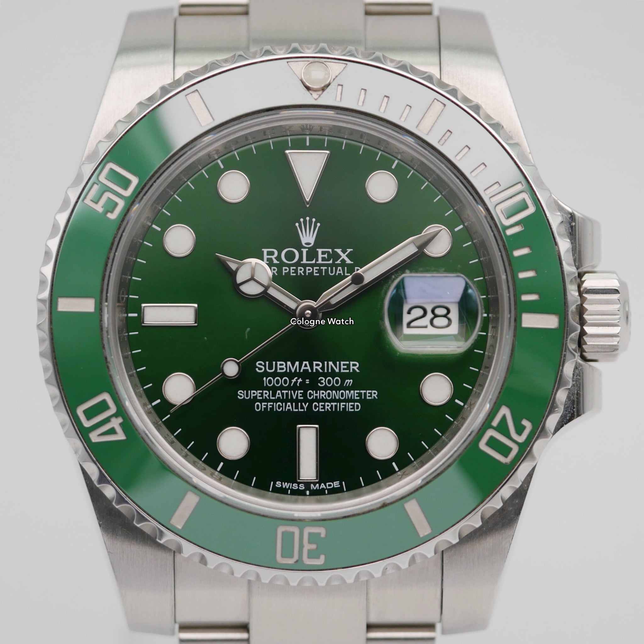 Rolex Submariner 116610LV - 2017 "Hulk"