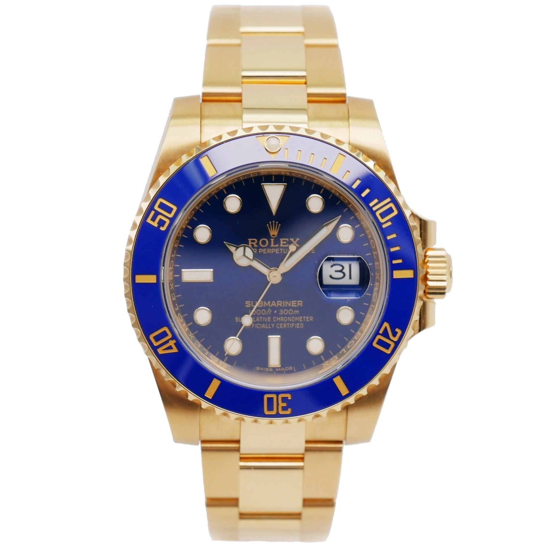 Rolex Submariner Gelbgold 116618LB - 2021