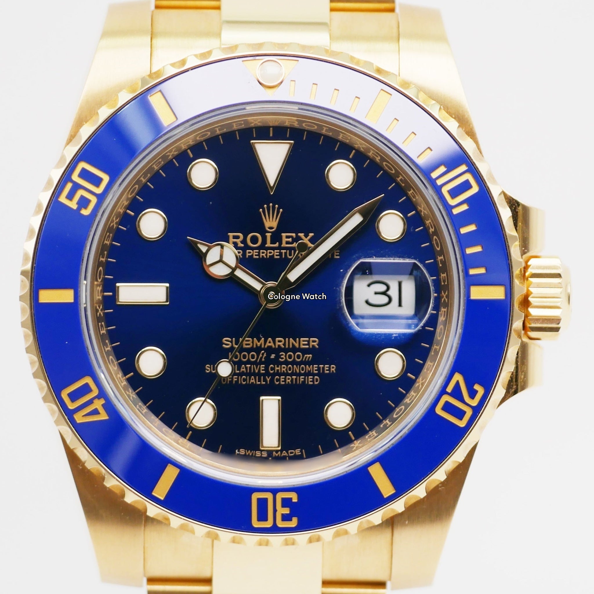 Rolex Submariner Gelbgold 116618LB - 2021