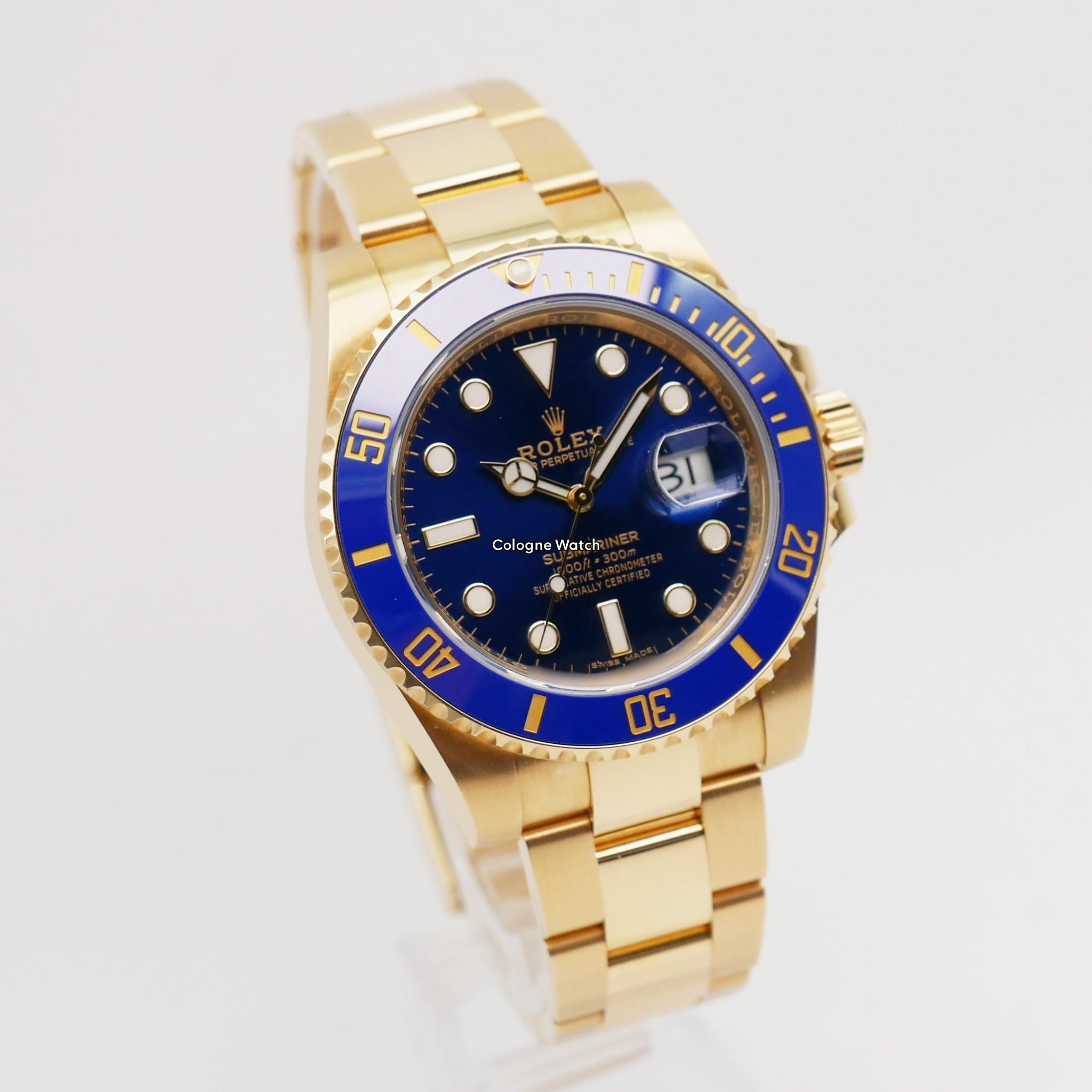 Rolex Submariner Gelbgold 116618LB - 2021
