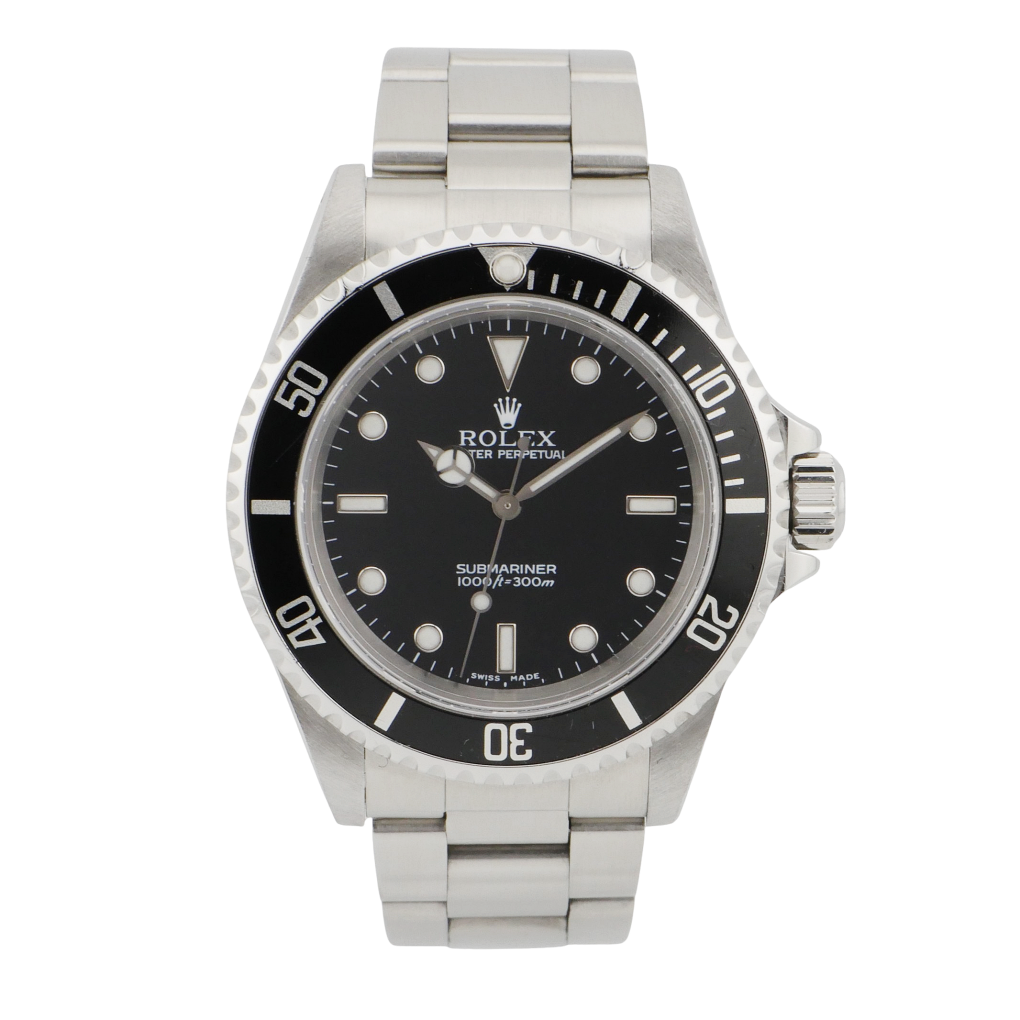 Rolex Submariner no Date " 2-Liner" Stahl 14060 - 2001