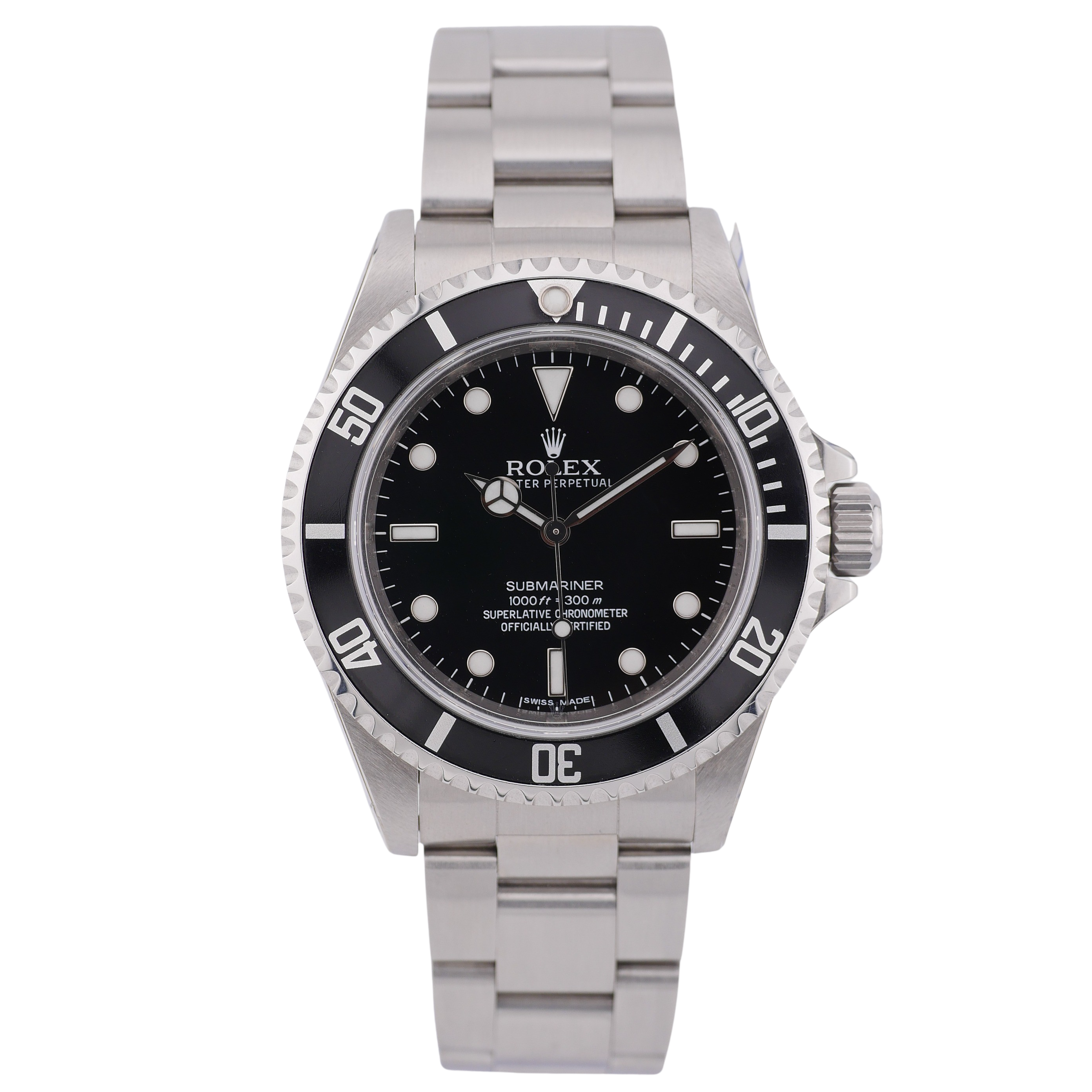 Rolex Submariner No Date Stahl 14060M - 2010 "Serice-Sticker"