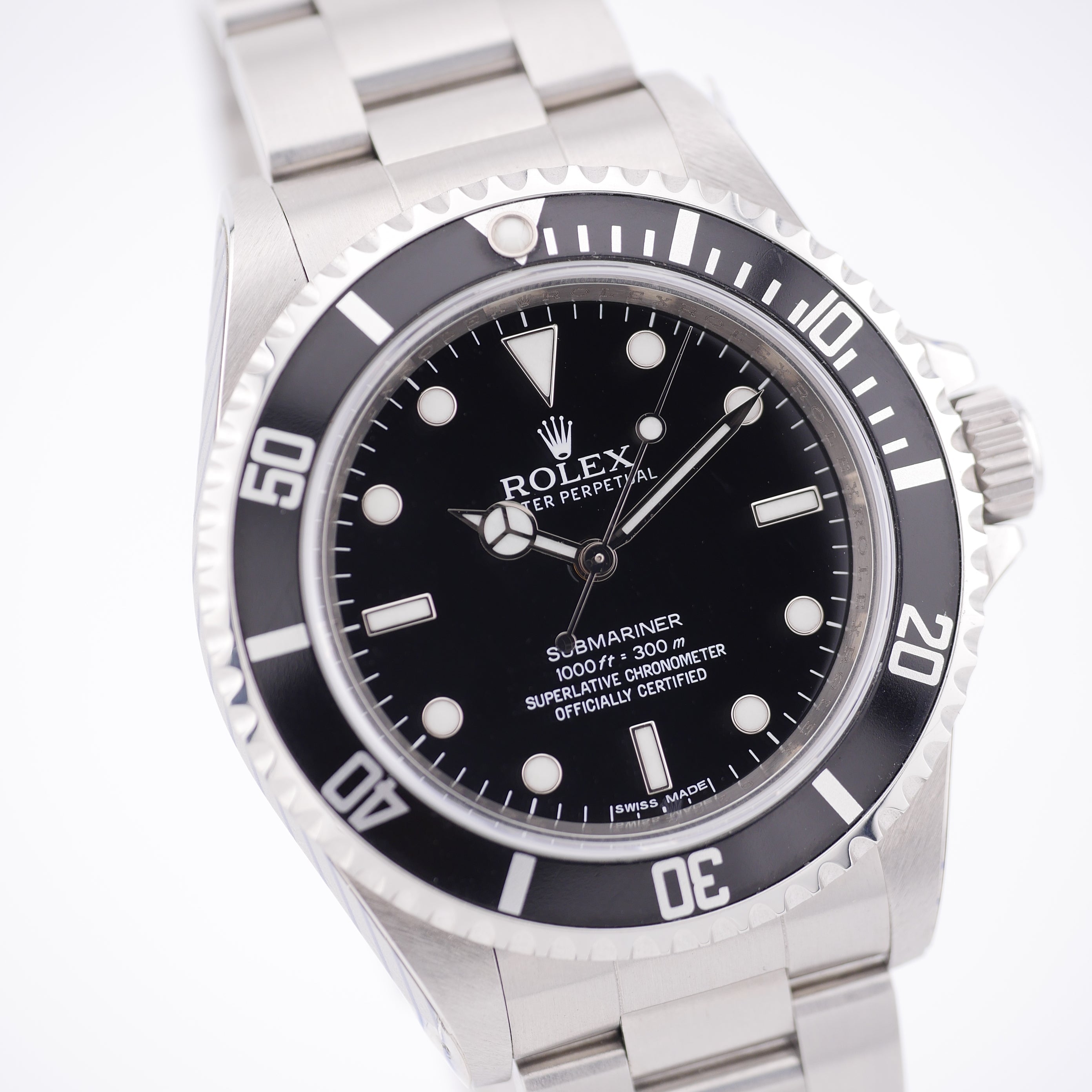 Rolex Submariner No Date Stahl 14060M - 2010 "Serice-Sticker"