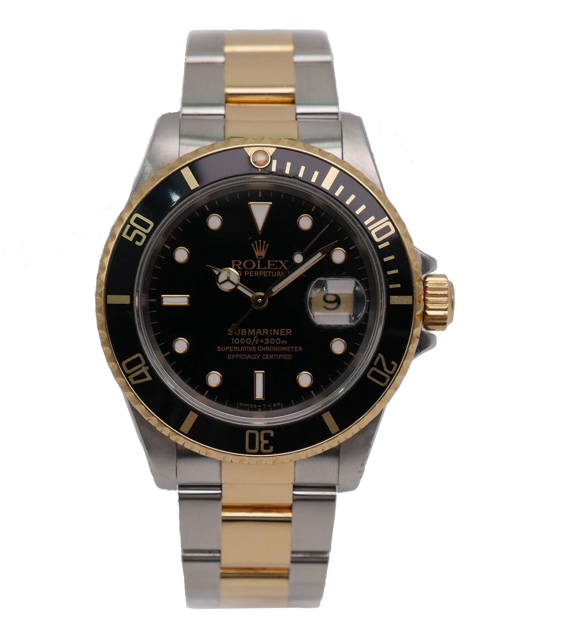 Rolex Submariner Date Stahl / Gelbgold 16613 - 1994