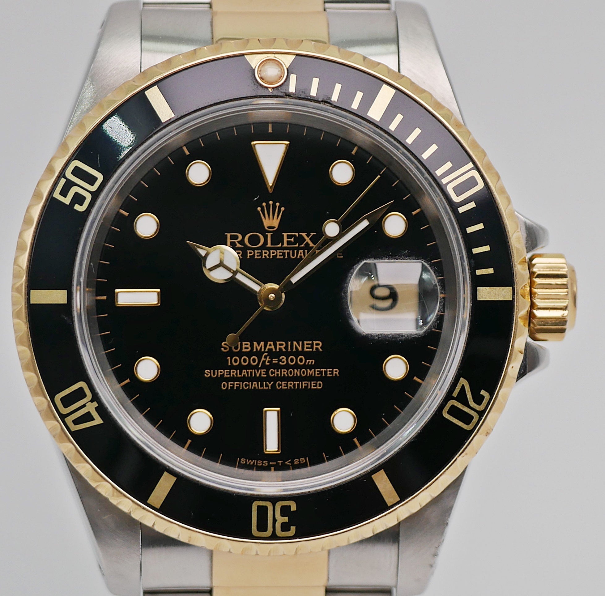 Rolex Submariner Date Stahl / Gelbgold 16613 - 1994