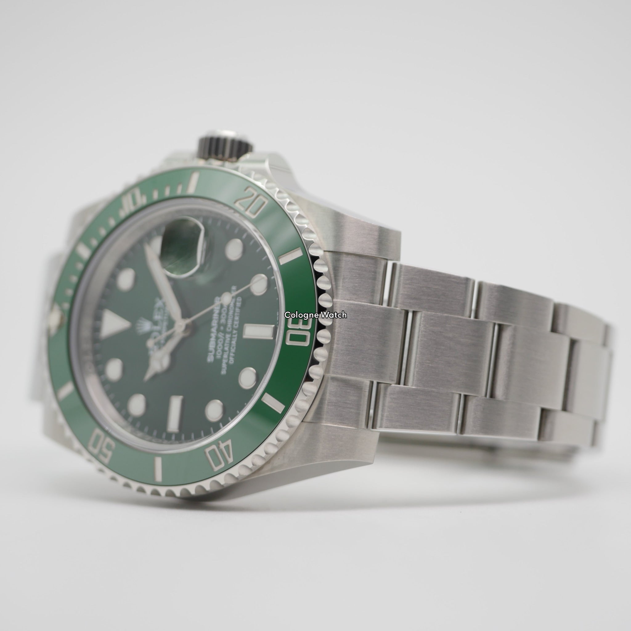 Rolex Submariner Date Stahl 116610LV ''Hulk'' - 2020 ''Ungetragen''