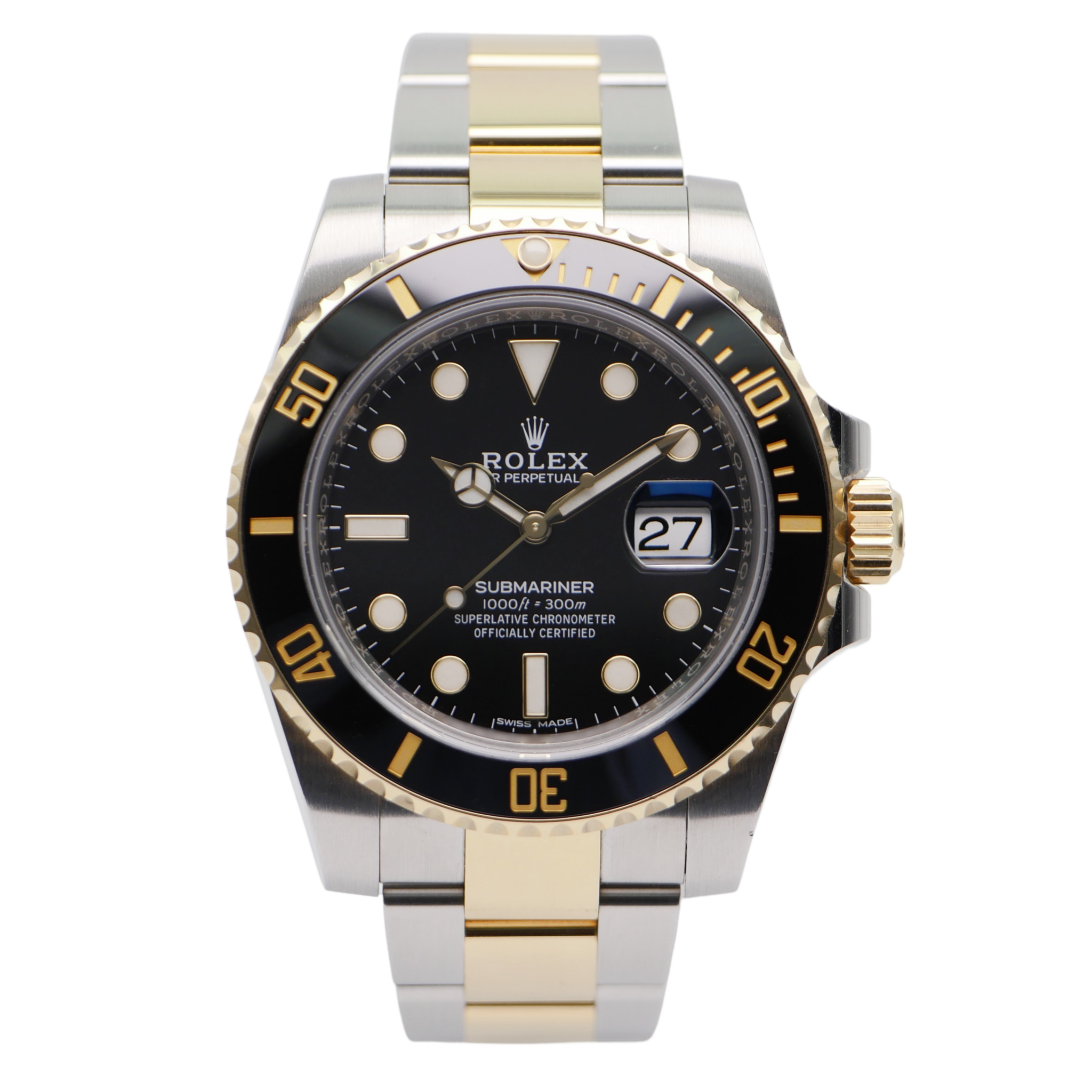 Rolex Submariner Date 40 Stahl/Gelbgold 116613LN - 2009