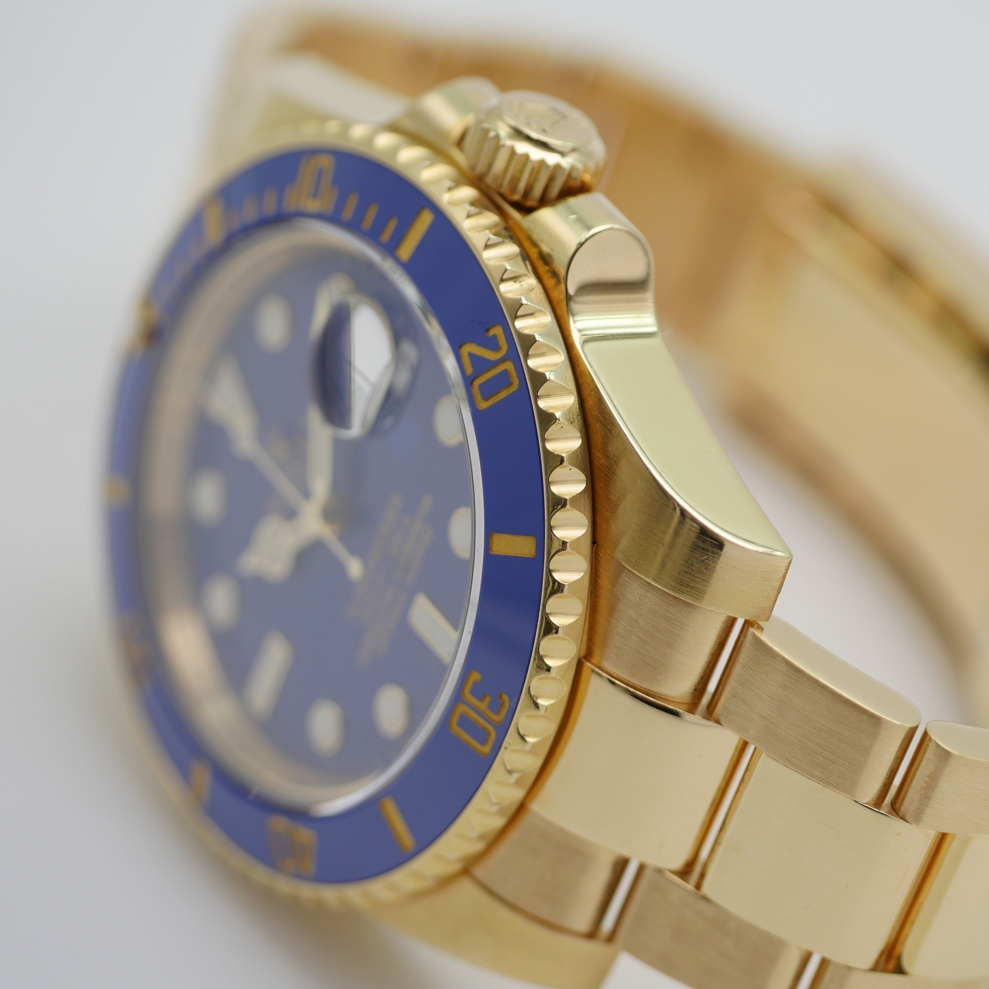 Rolex Submariner 40 Yellow Gold 116618LB - 2012 
