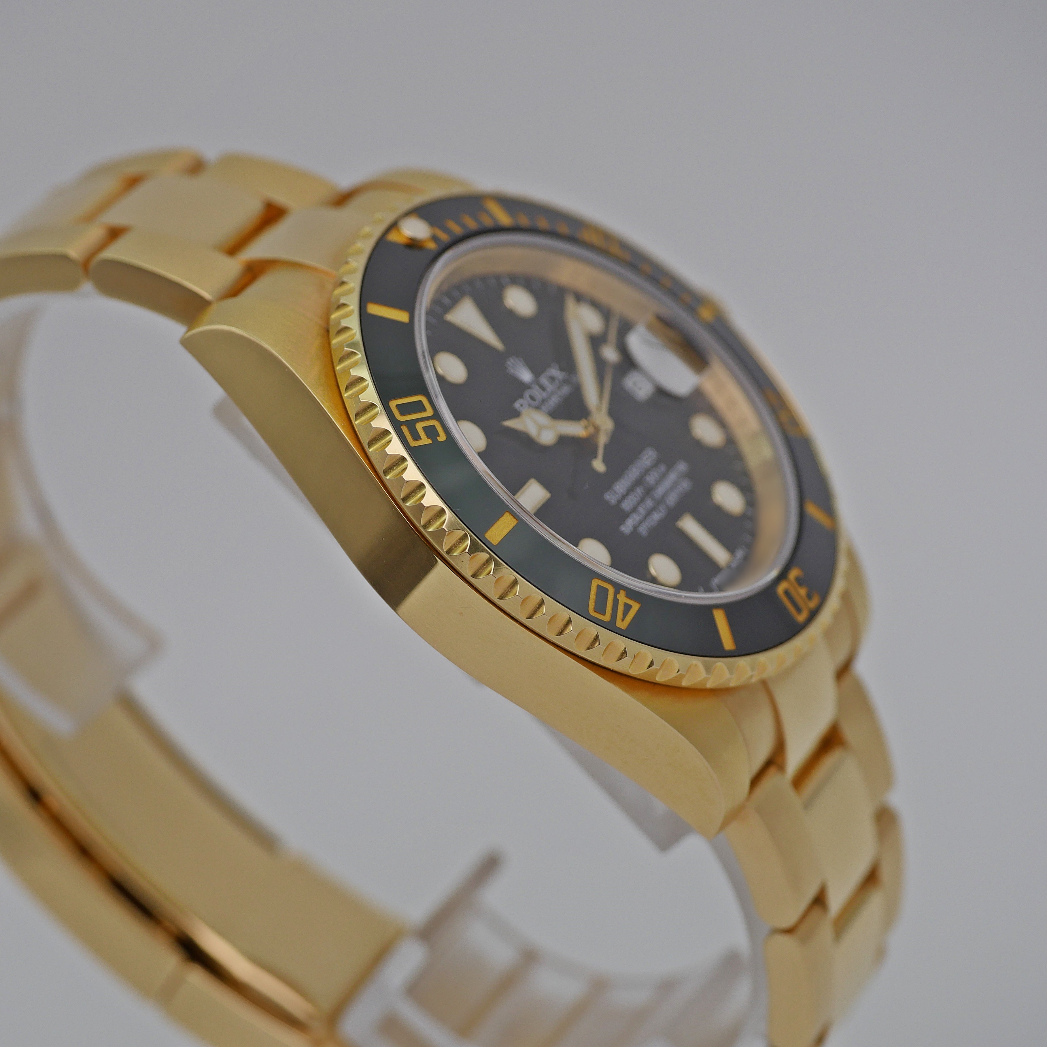 Rolex Submariner 40 Yellow Gold 116618LB - 2019 