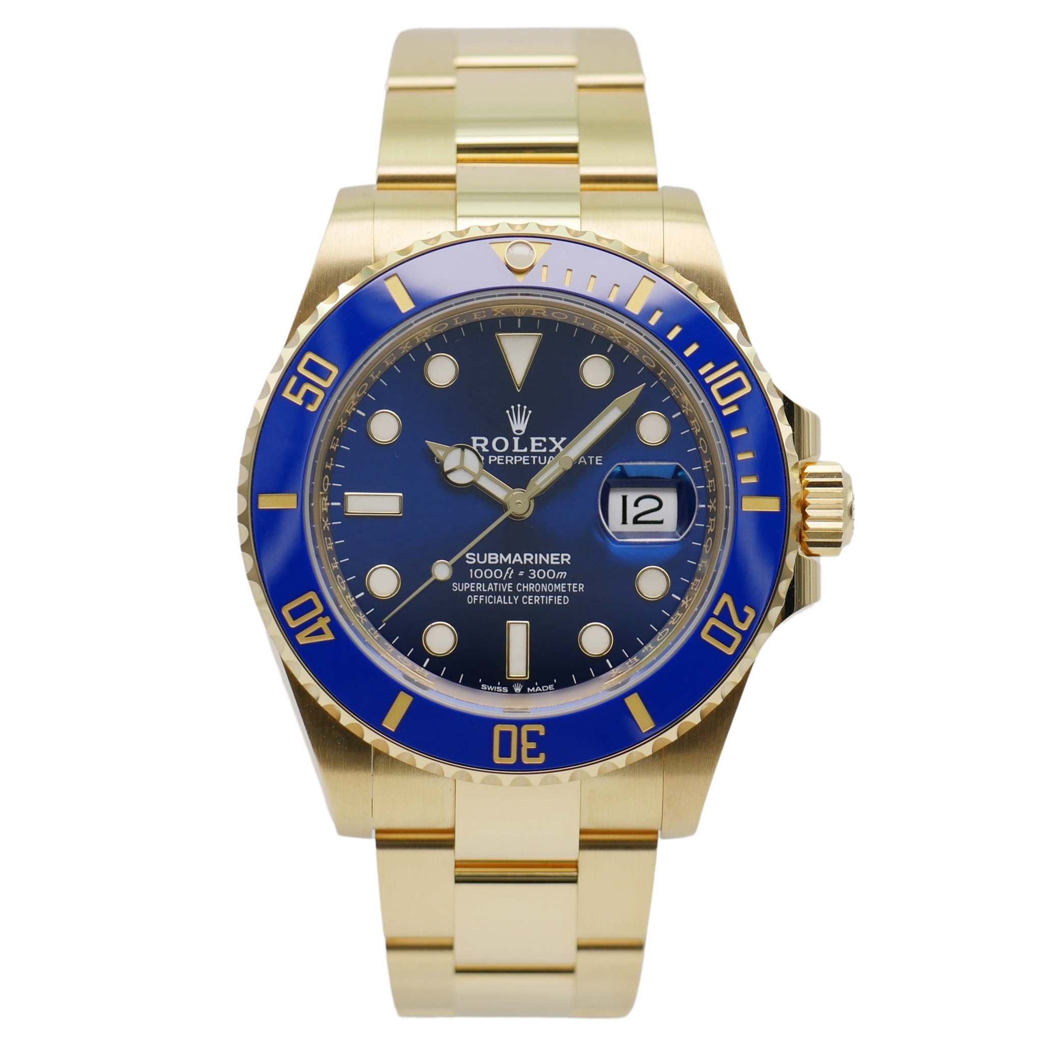 Rolex Submariner 41 Date Gelbgold 126618LB - 2021