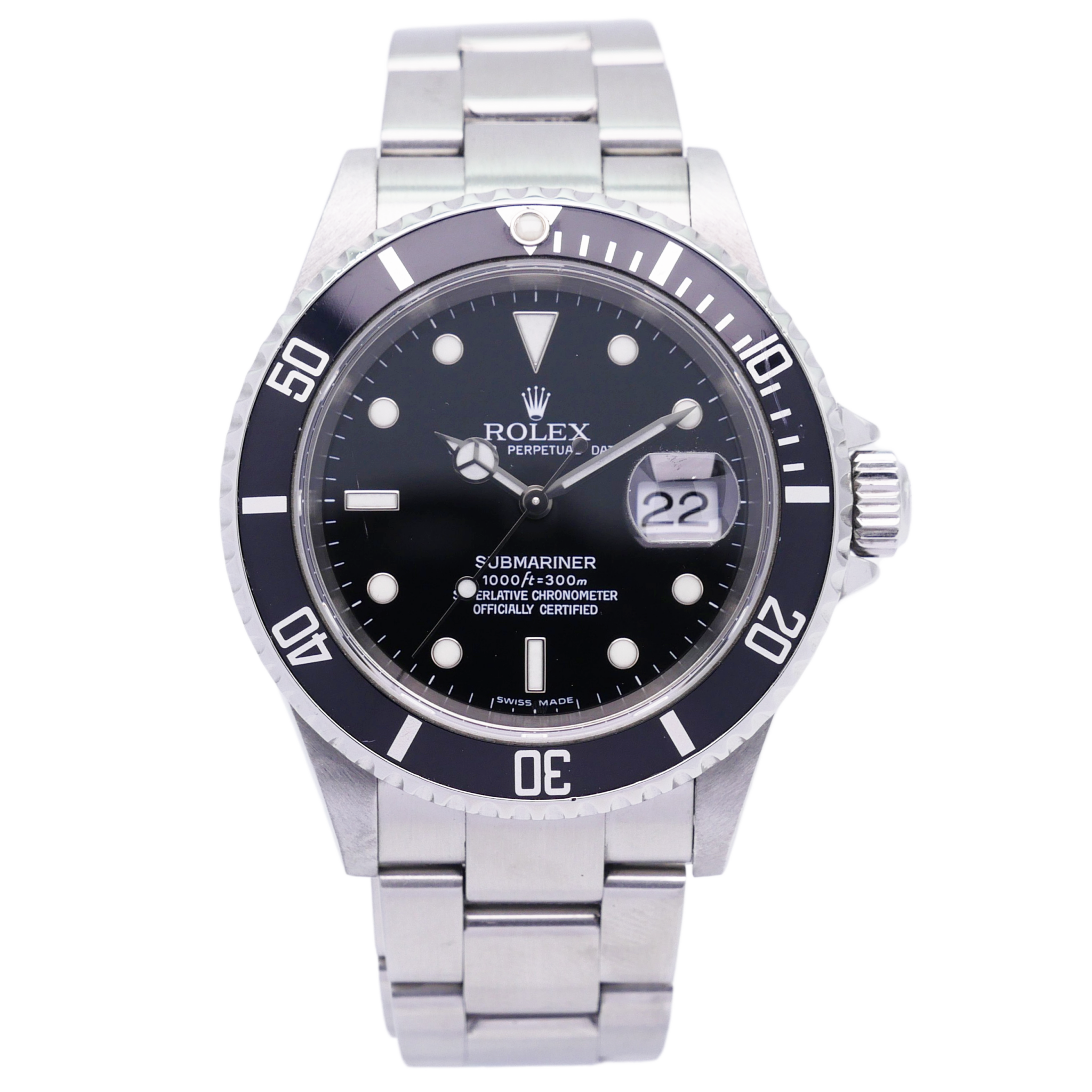 Rolex Submariner 16610 - 1990
