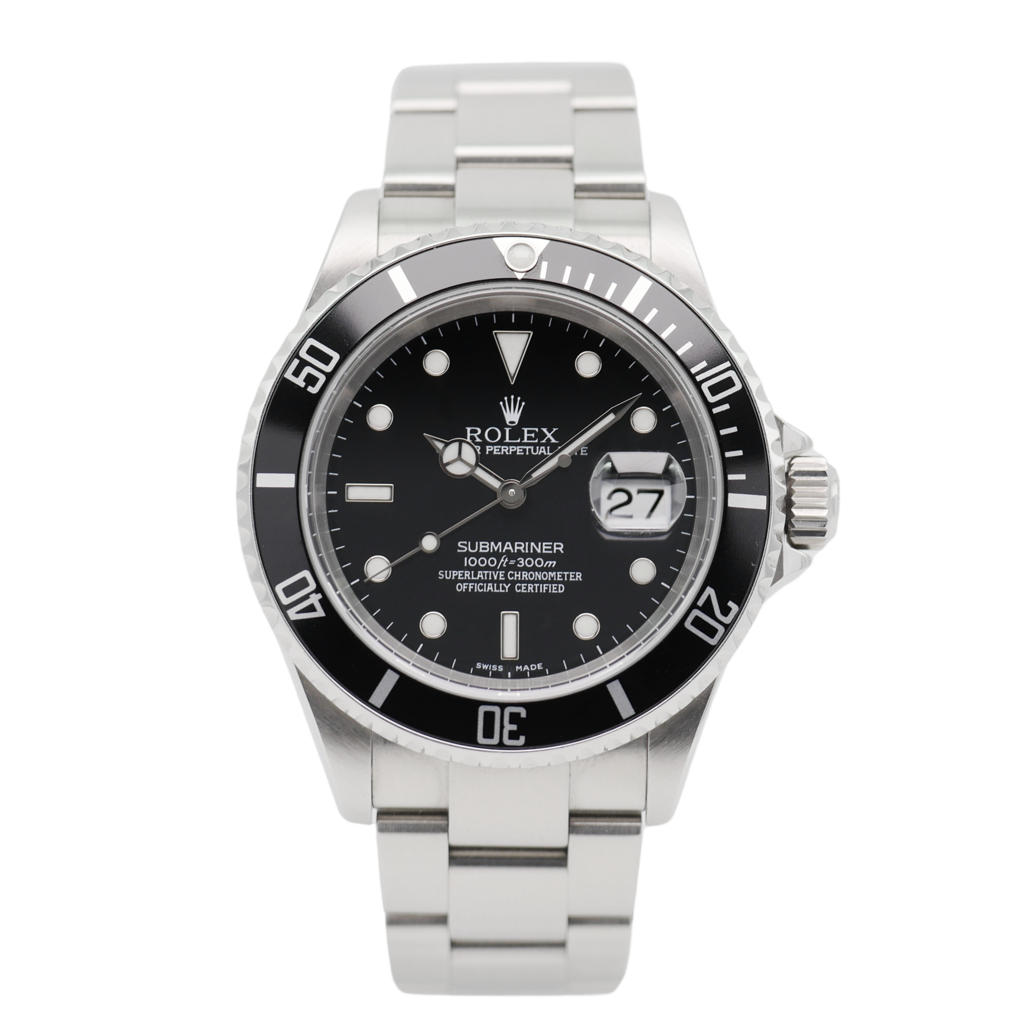 Rolex Submariner Date Stahl 16610 - 1999 "CPO-Certified Pre-Owned von 2022"