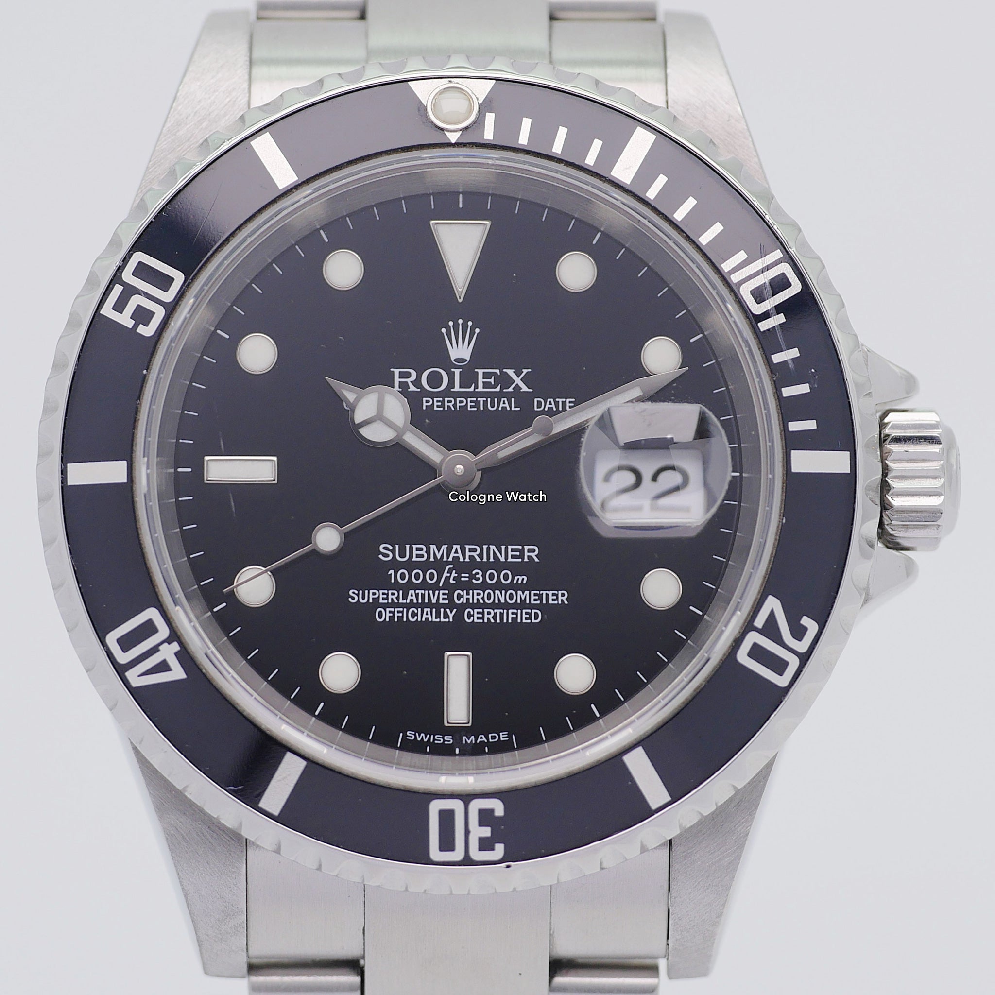 Rolex Submariner 16610 - 1990