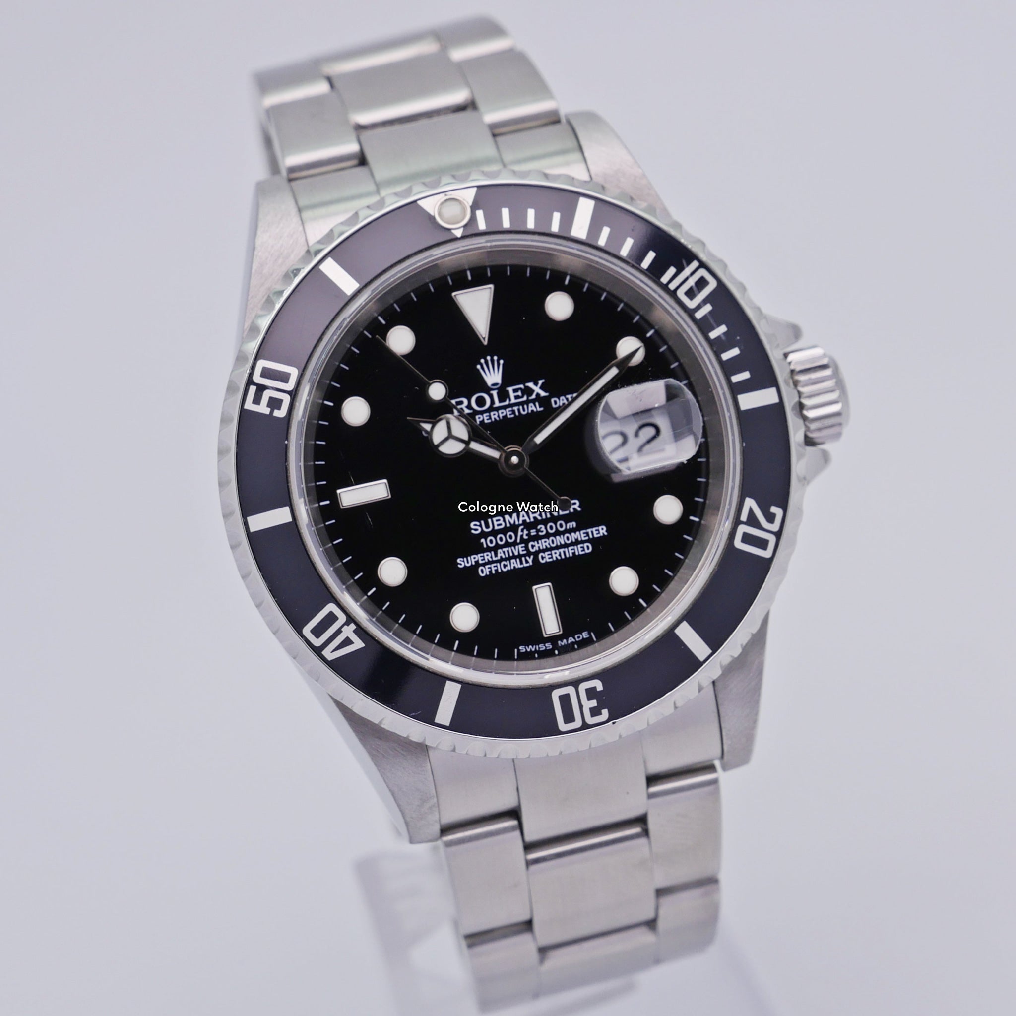 Rolex Submariner 16610 - 1990