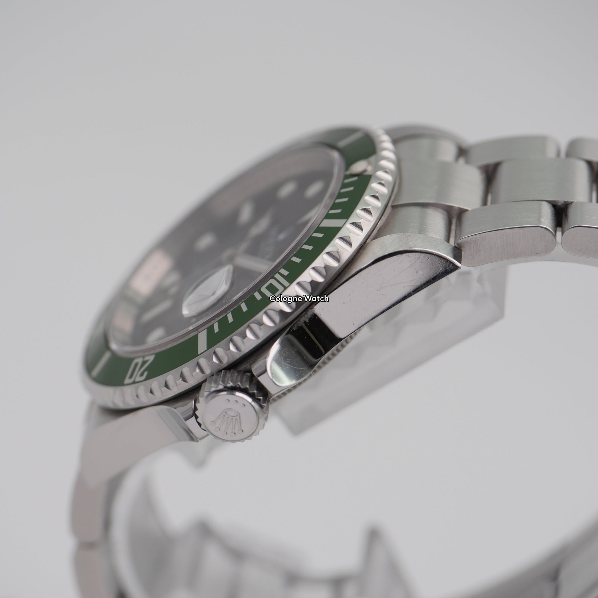 Rolex Submariner "Kermit" Stahl 16610LV - 2009