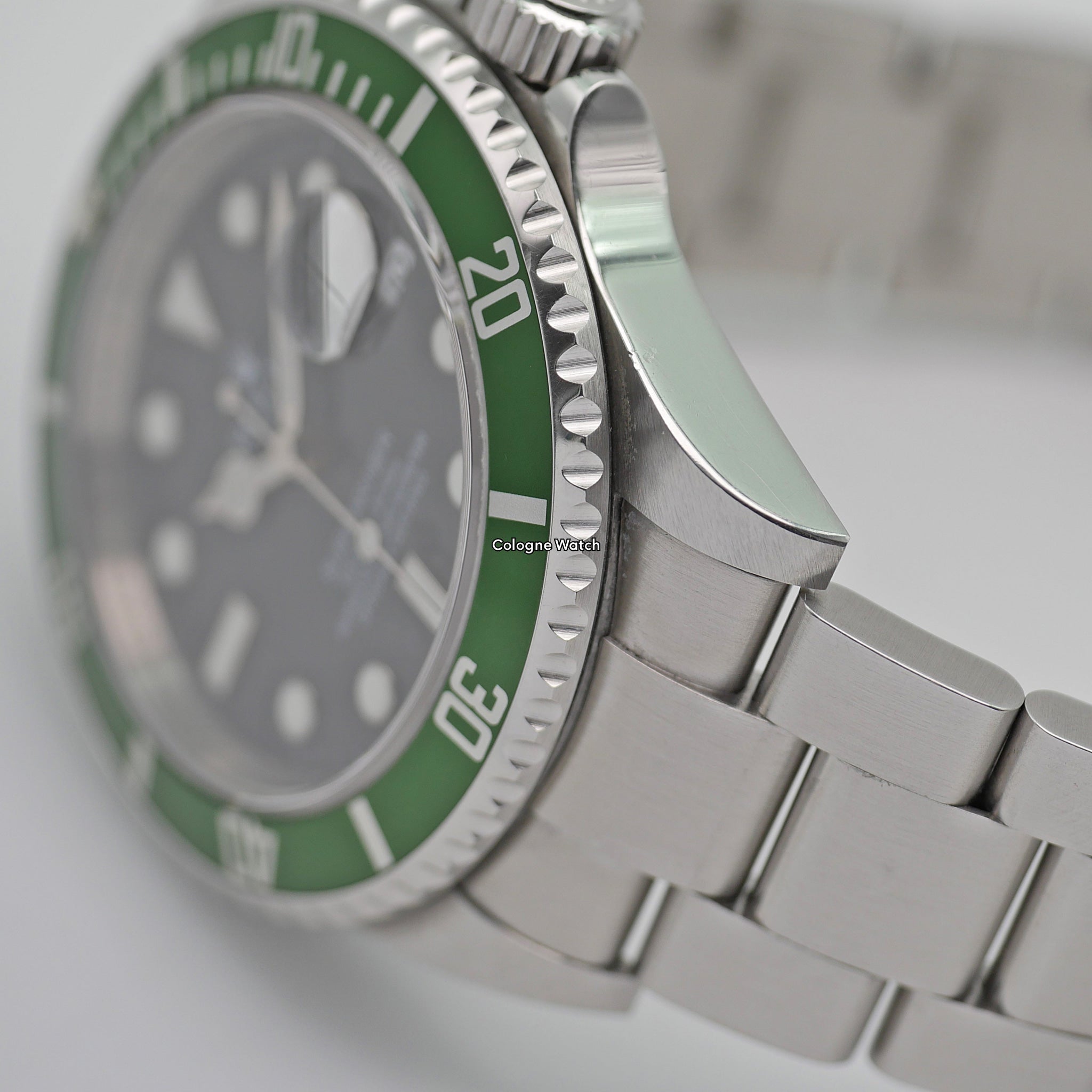 Rolex Submariner "Kermit" Stahl 16610LV - 2009