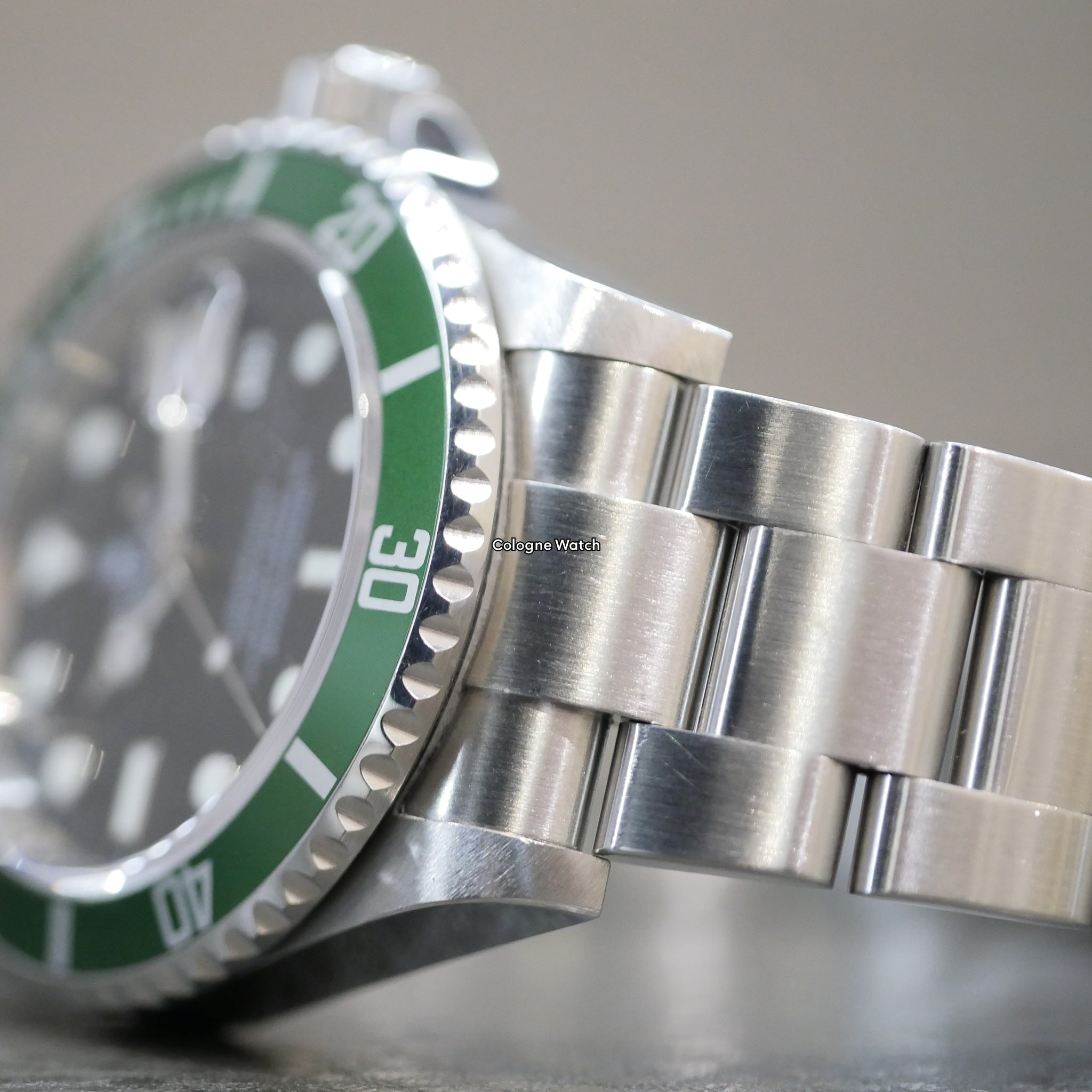 Rolex Submariner "Kermit" Stahl 16610LV - 2009
