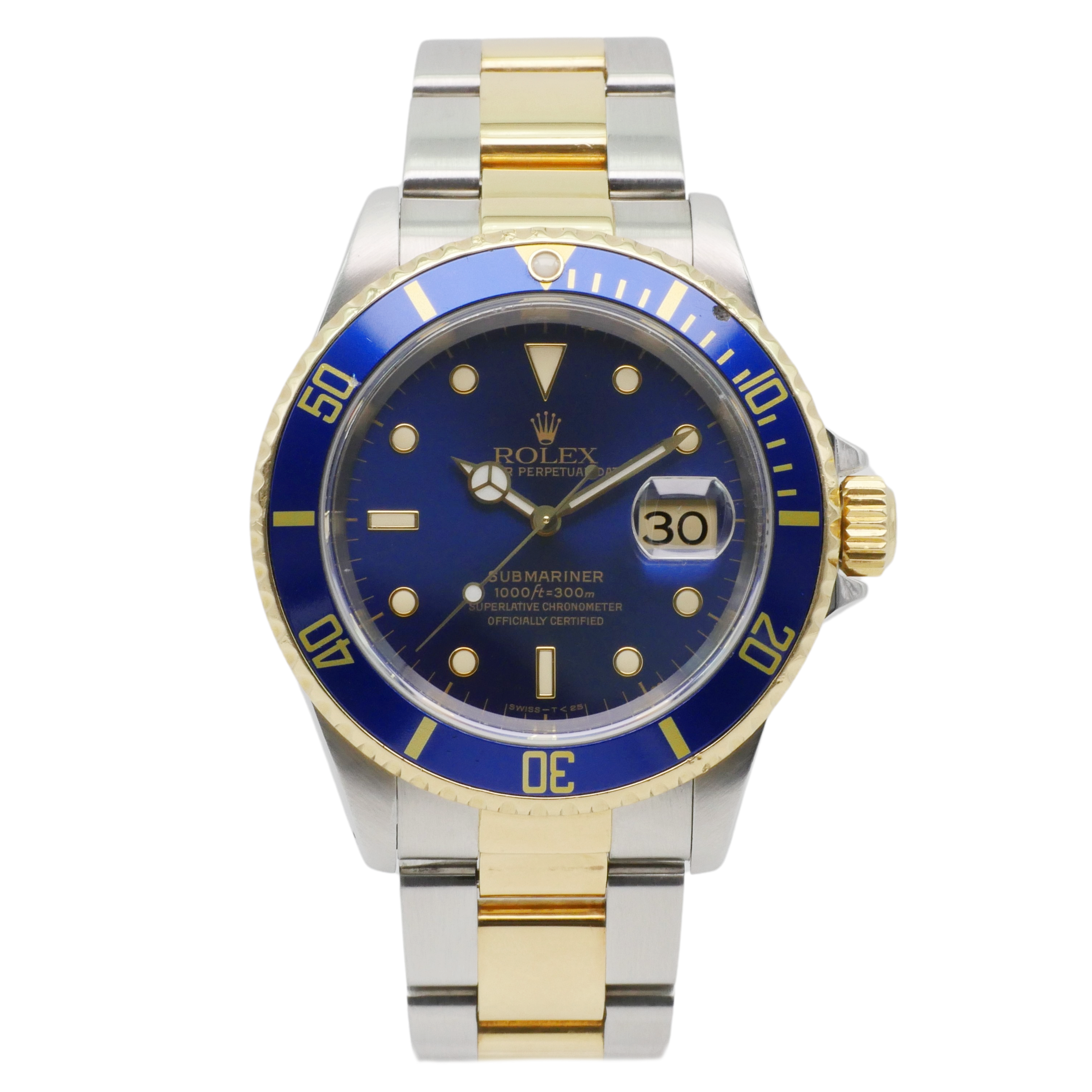 Rolex Submariner Date Stahl / Gelbgold 16613 - 1998
