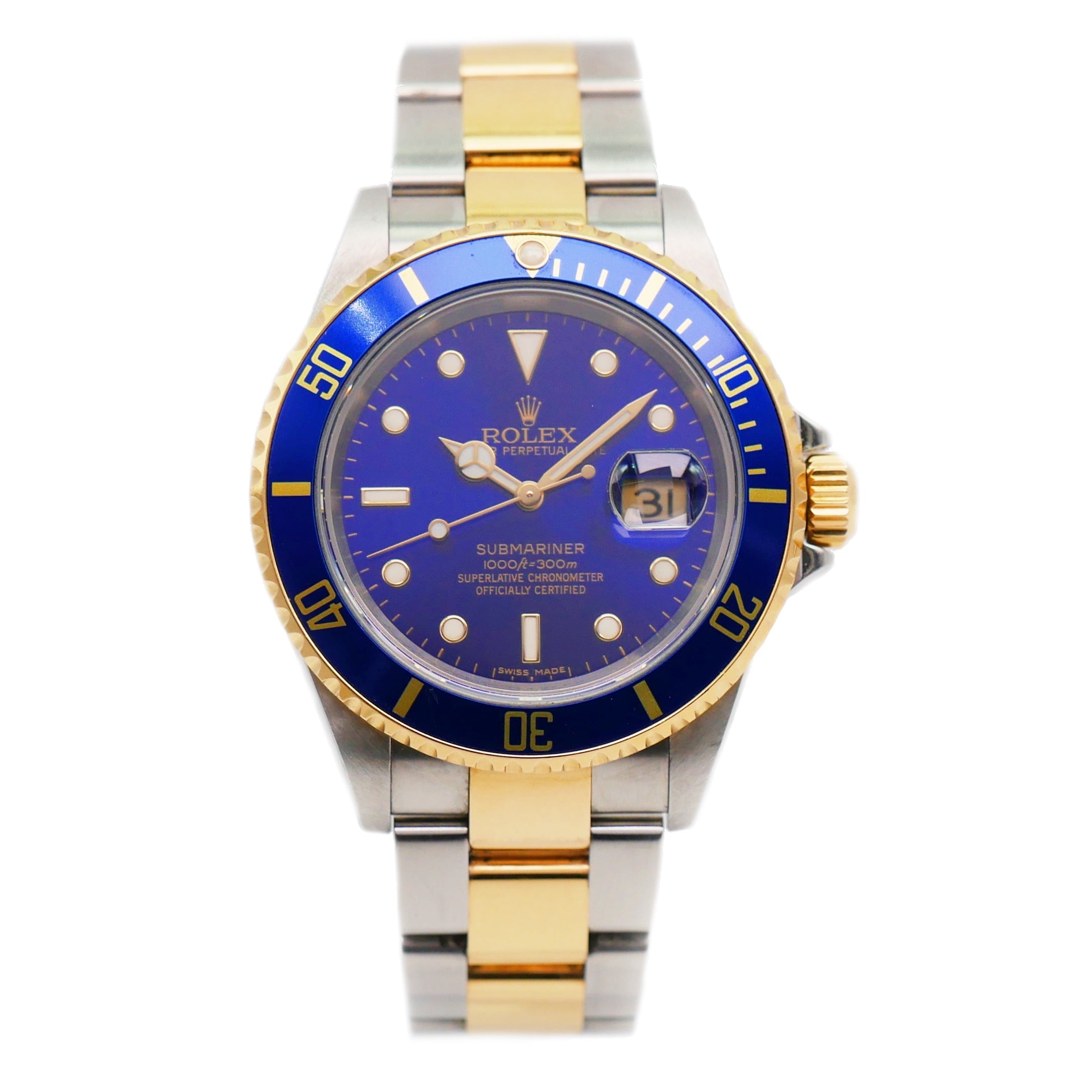 Rolex Submariner Date Steel / Gold 16613 - 1993