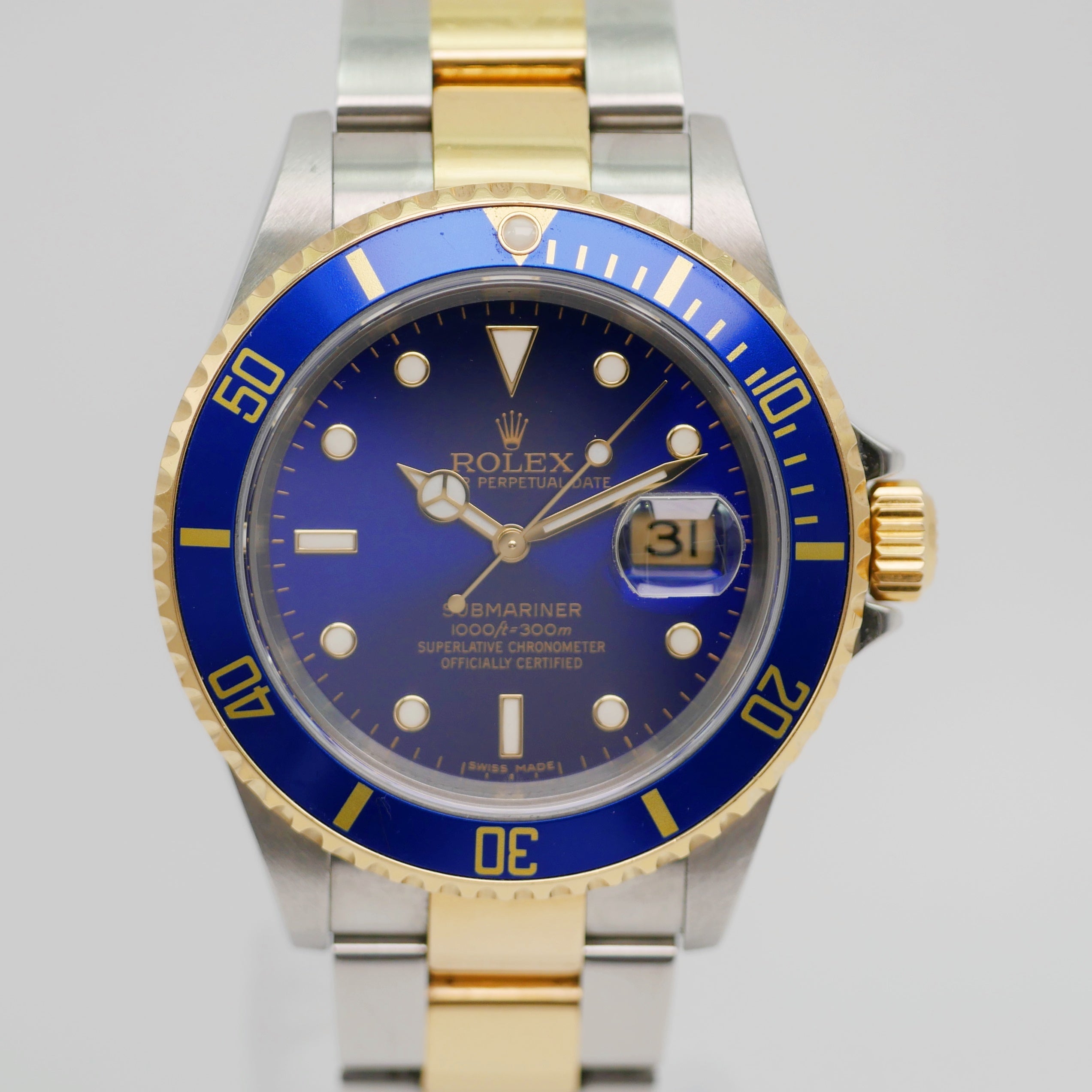 Rolex Submariner Date Steel / Gold 16613 - 1993