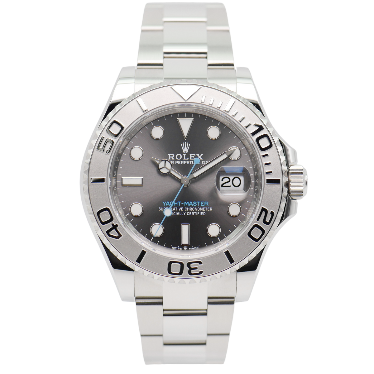 Rolex Yacht-Master Stahl 126622 "teilverklebt" - 2024