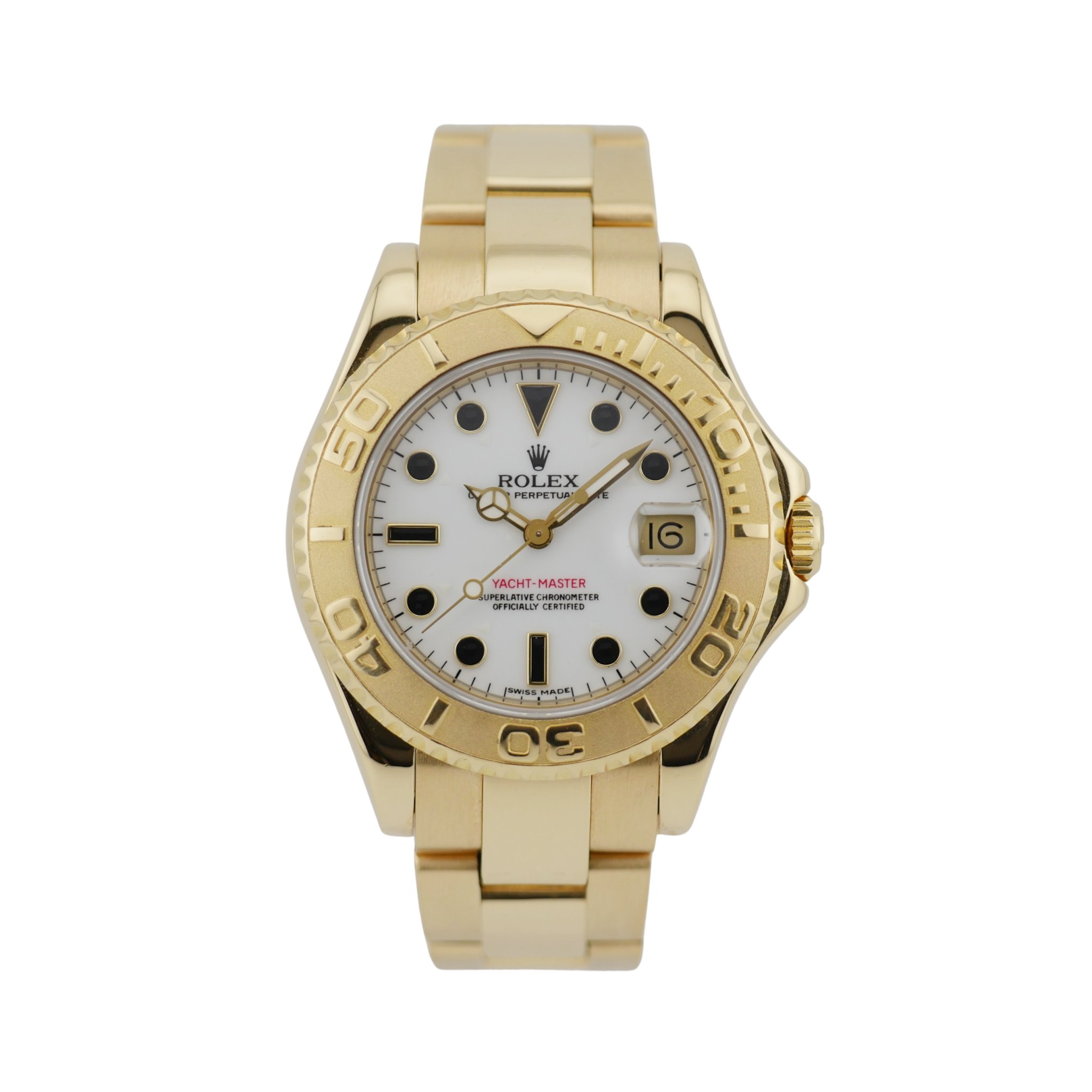 Rolex Yacht-Master medium 35mm Gelbgold 68628 - 1995