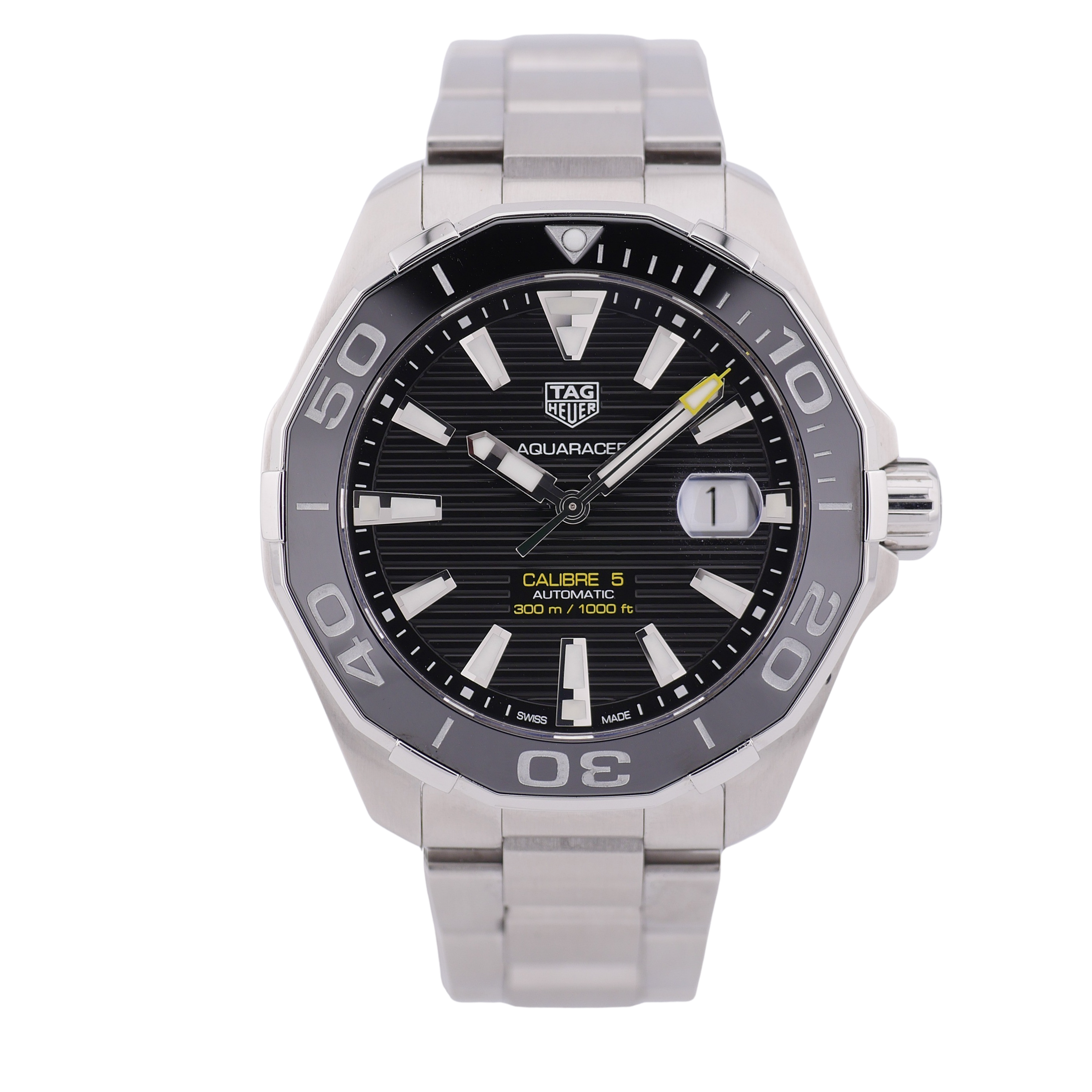 TAG Heuer Aquaracer Calibre 5 Stahl WAY2017 - 2016