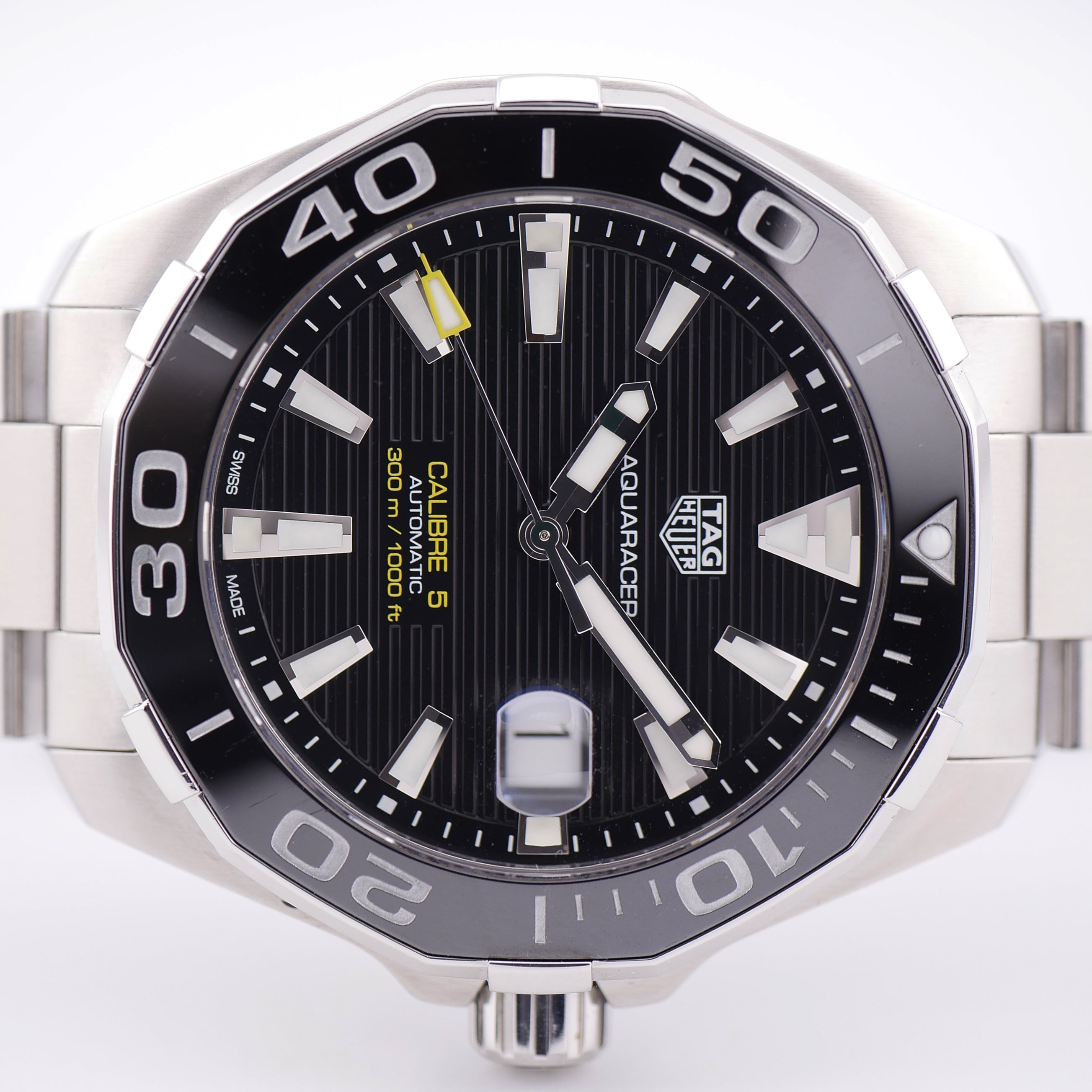 TAG Heuer Aquaracer Calibre 5 Stahl WAY2017 - 2016