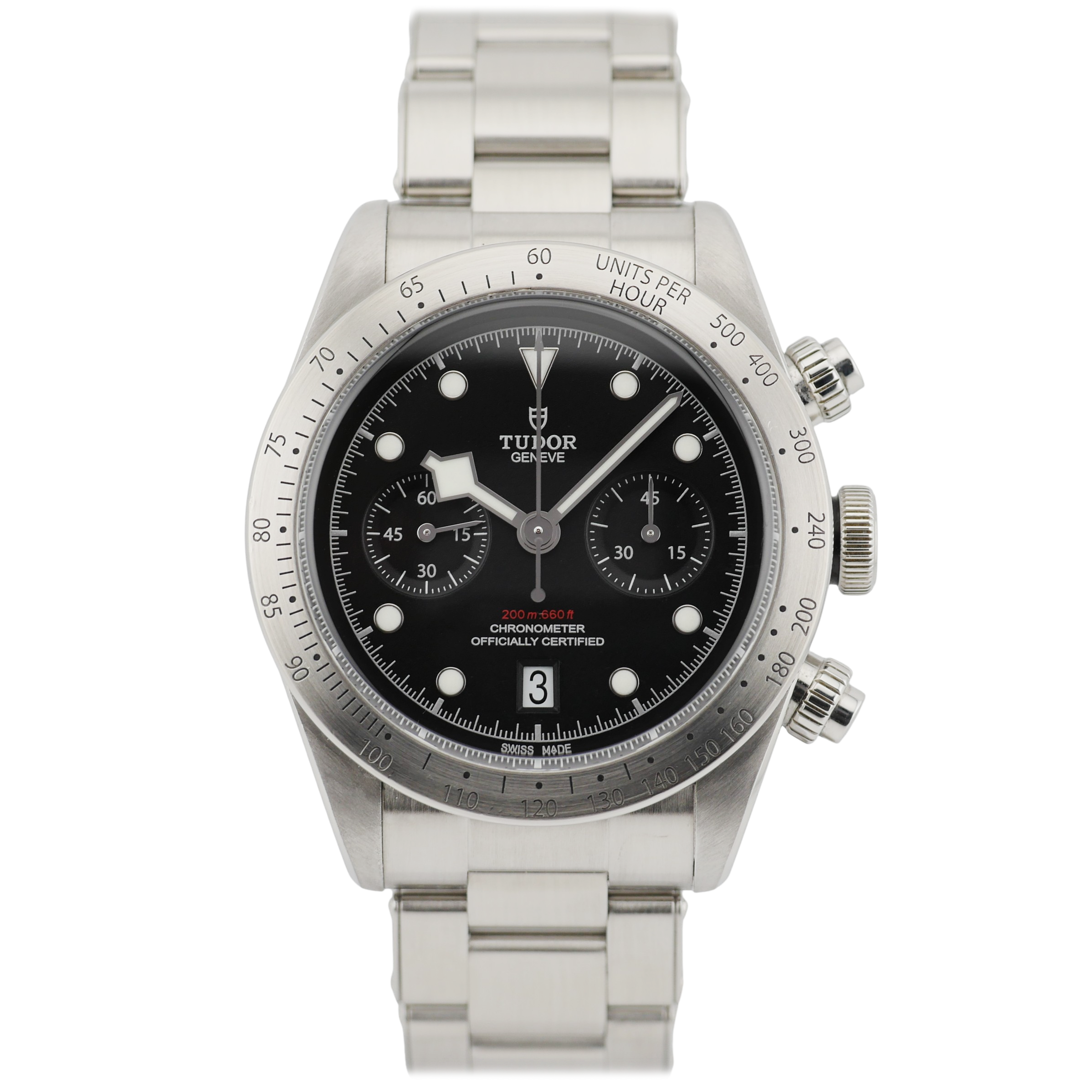 TUDOR Black Bay Chronograph Stahl 79350 - 2017
