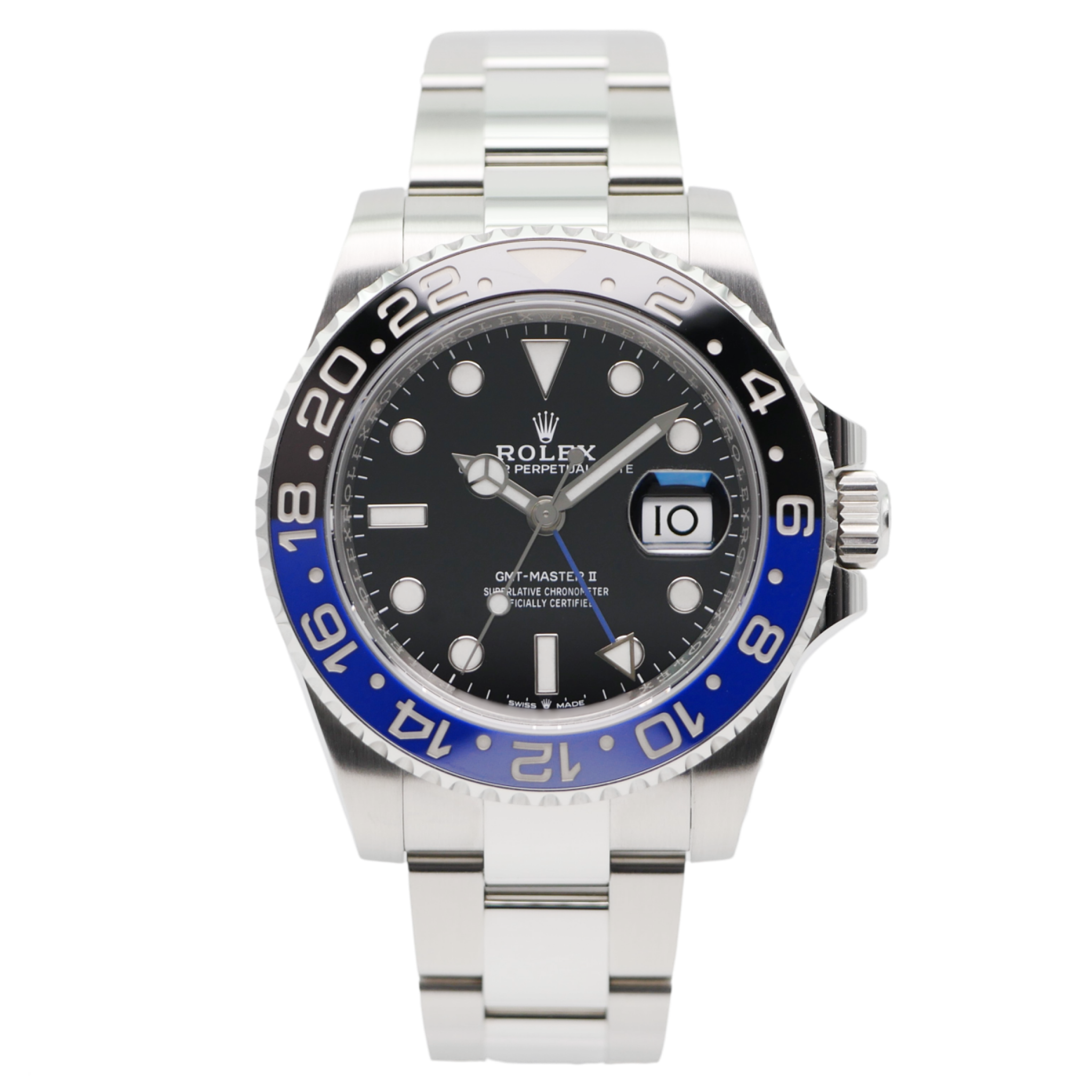 Rolex GMT-Master II Stahl 126710BLNR -2020