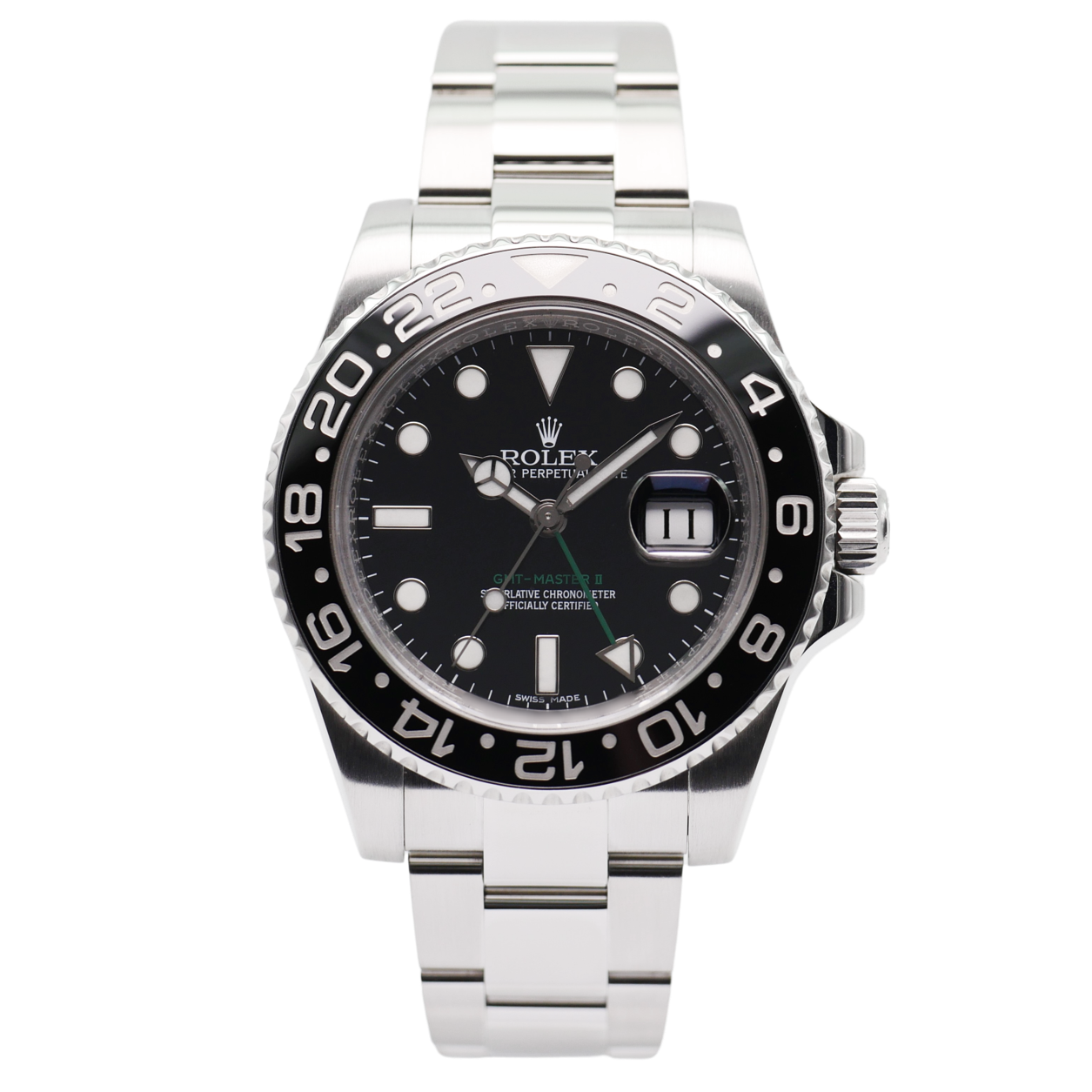 Rolex GMT-Master Stahl II 116710LN - 2012