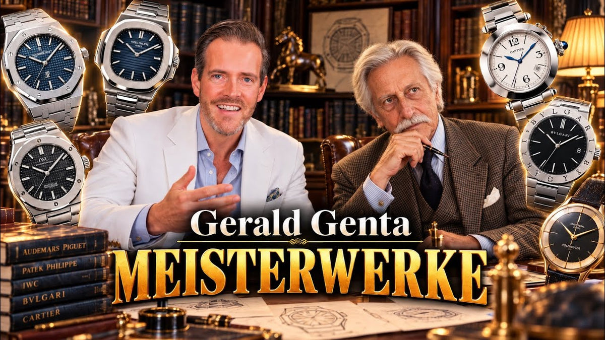 Gérald Genta: Der Mann hinter Royal Oak & Nautilus – seine größten Meisterwerke und Geheimnisse!