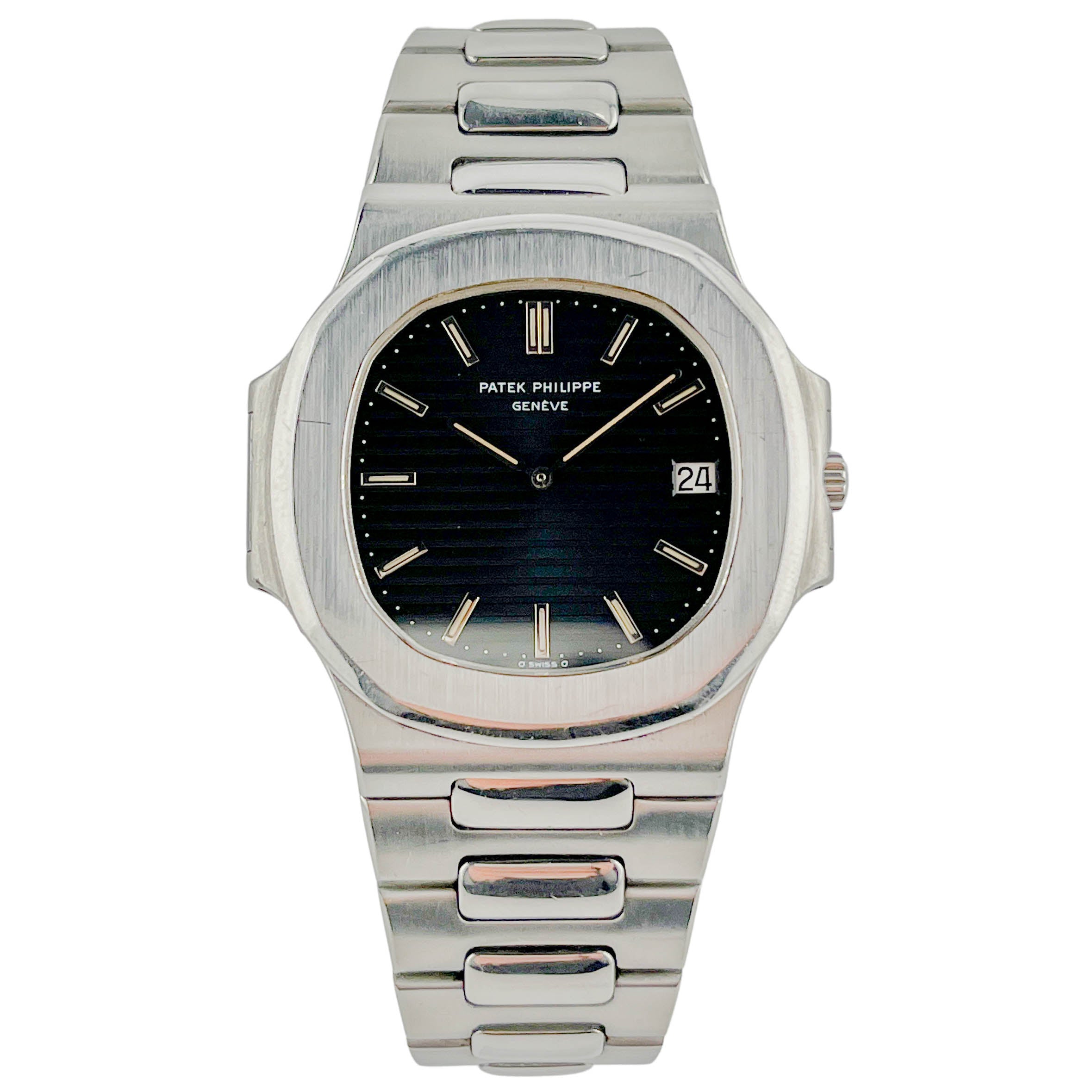 Patek Philippe Nautilus Jumbo 3700 Steel Extract from the family register 