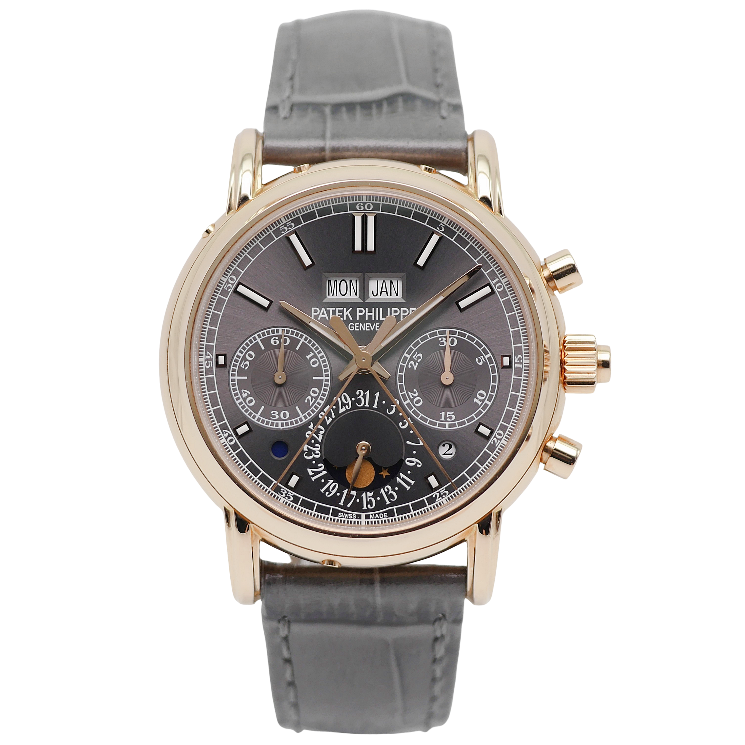 Perpetual Calendar Split Second Chronograph Roségold