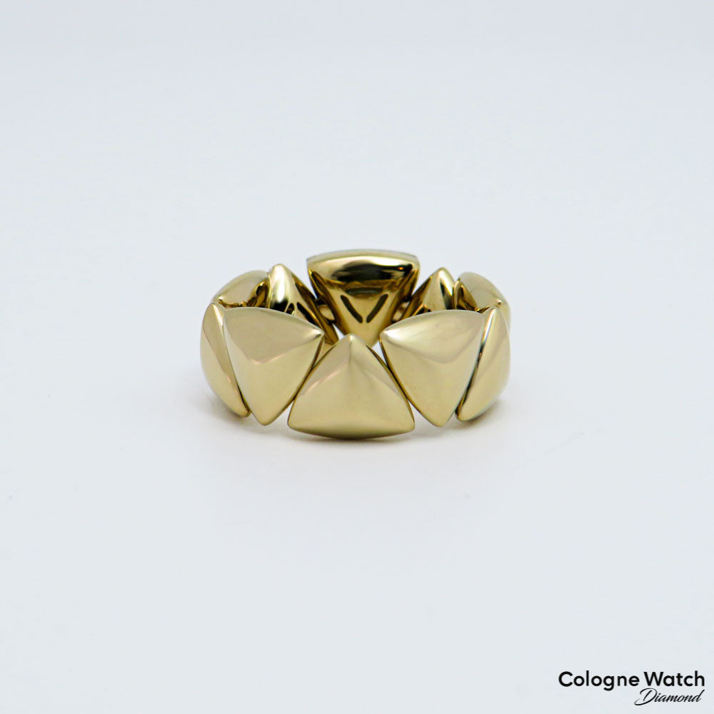 Vhernier Freccia Ring mit 0,30ct D-F/IF-vvs Brillant, Perlmutt und Crystal Besatz in 750/18K Gelbgold Gr. 53 UVP.: 5.000,-€