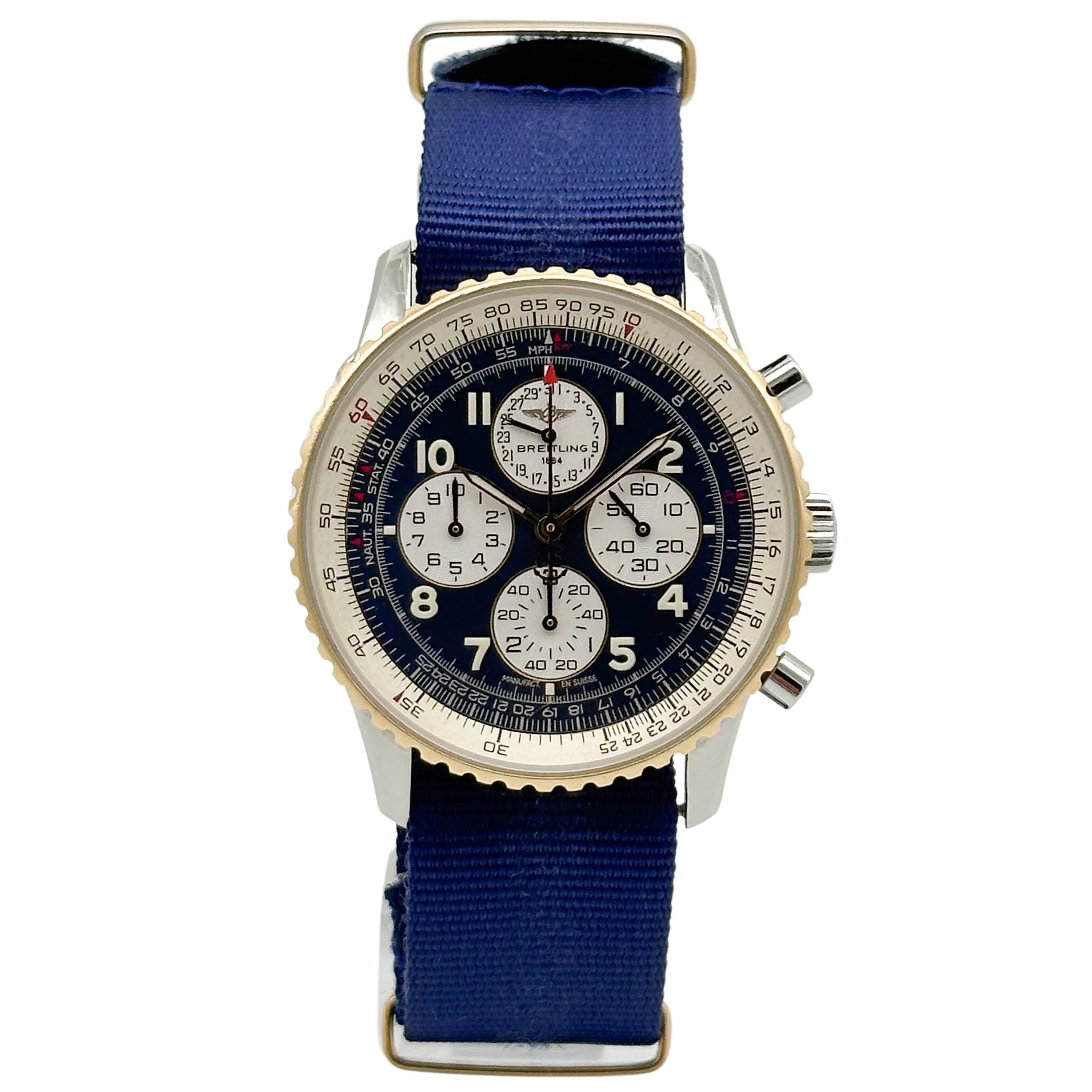 Breitling Navitimer Stahl/Gelbgold D33030