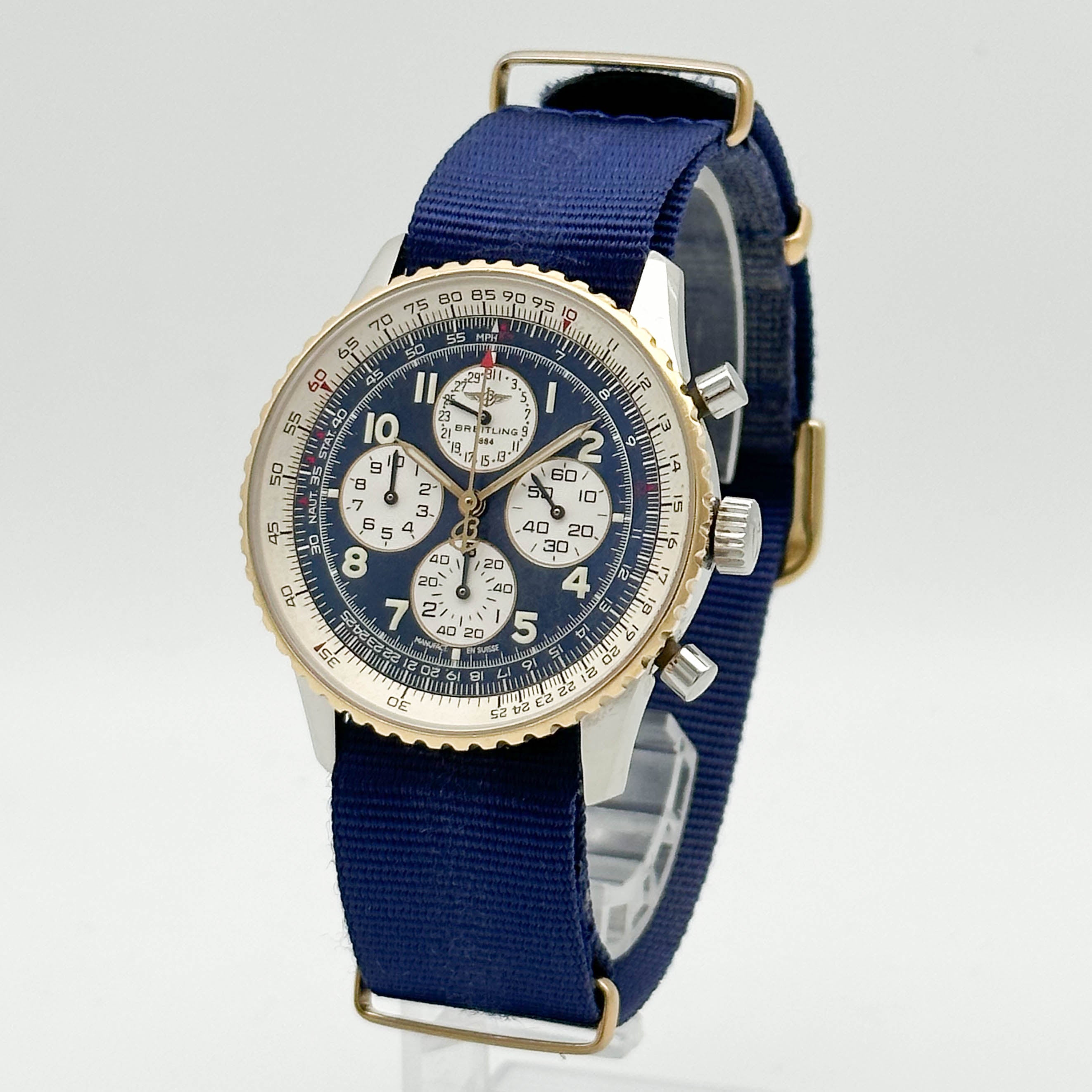 Breitling navitimer top stahl gold