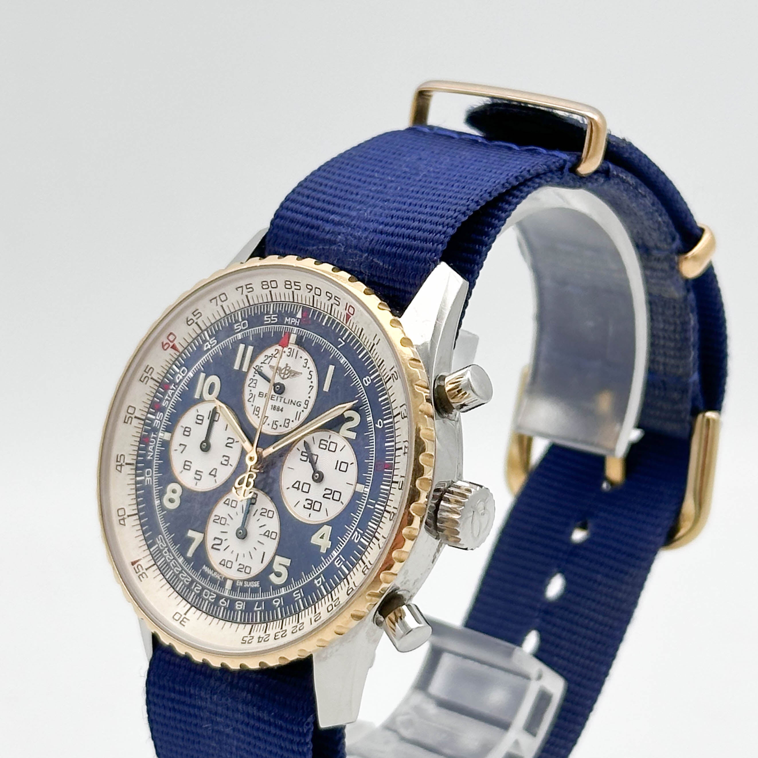 Breitling Navitimer Stahl/Gelbgold D33030