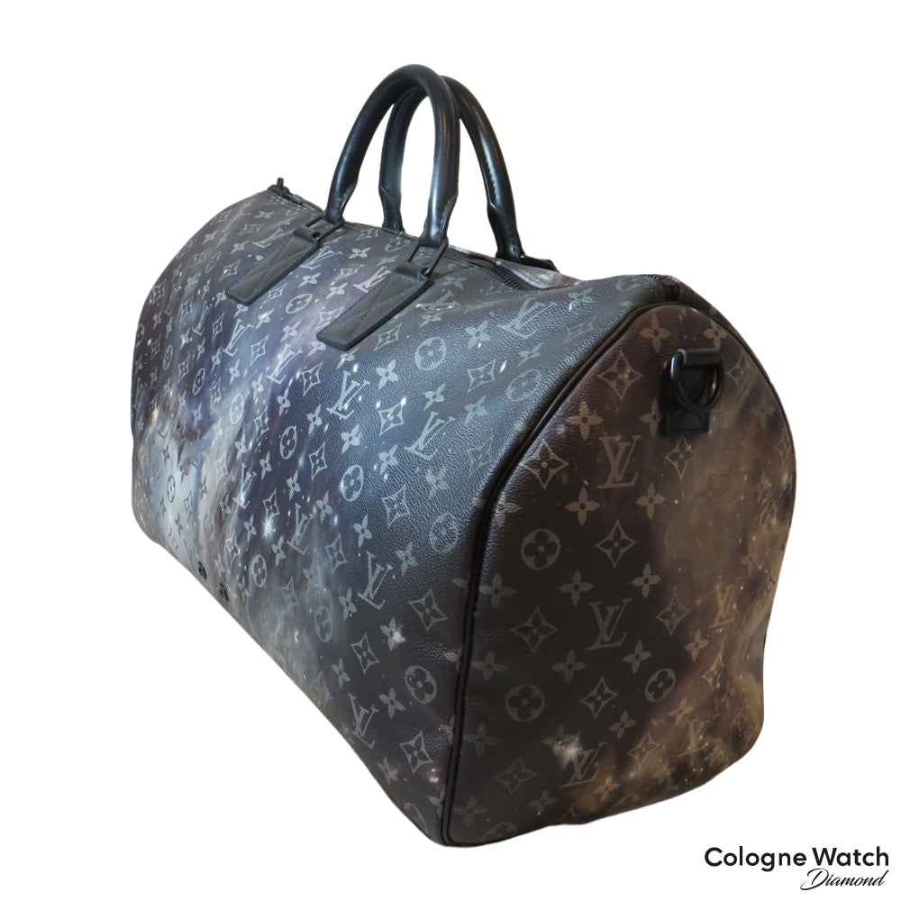 Louis Vuitton Keepall Bandouliere Monogram Galaxy 50 Black Multicolor in  Coated Canvas with Black-toneLouis Vuitton Keepall Bandouliere Monogram  Galaxy 50 Black Multicolor in Coated Canvas with Black-tone - OFour