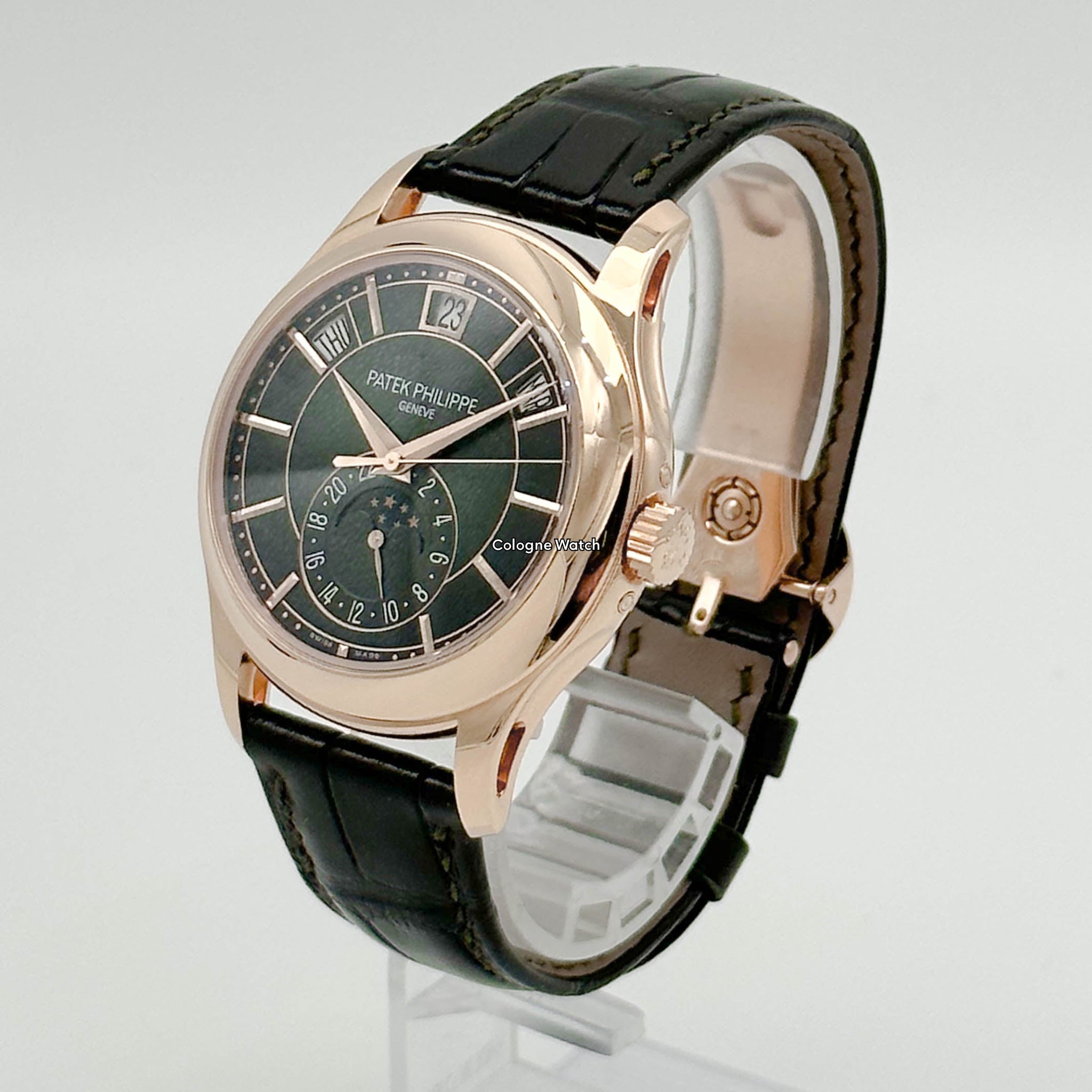 Patek Philippe Annual Calendar Rosegold 5205 -  green Dial 2025
