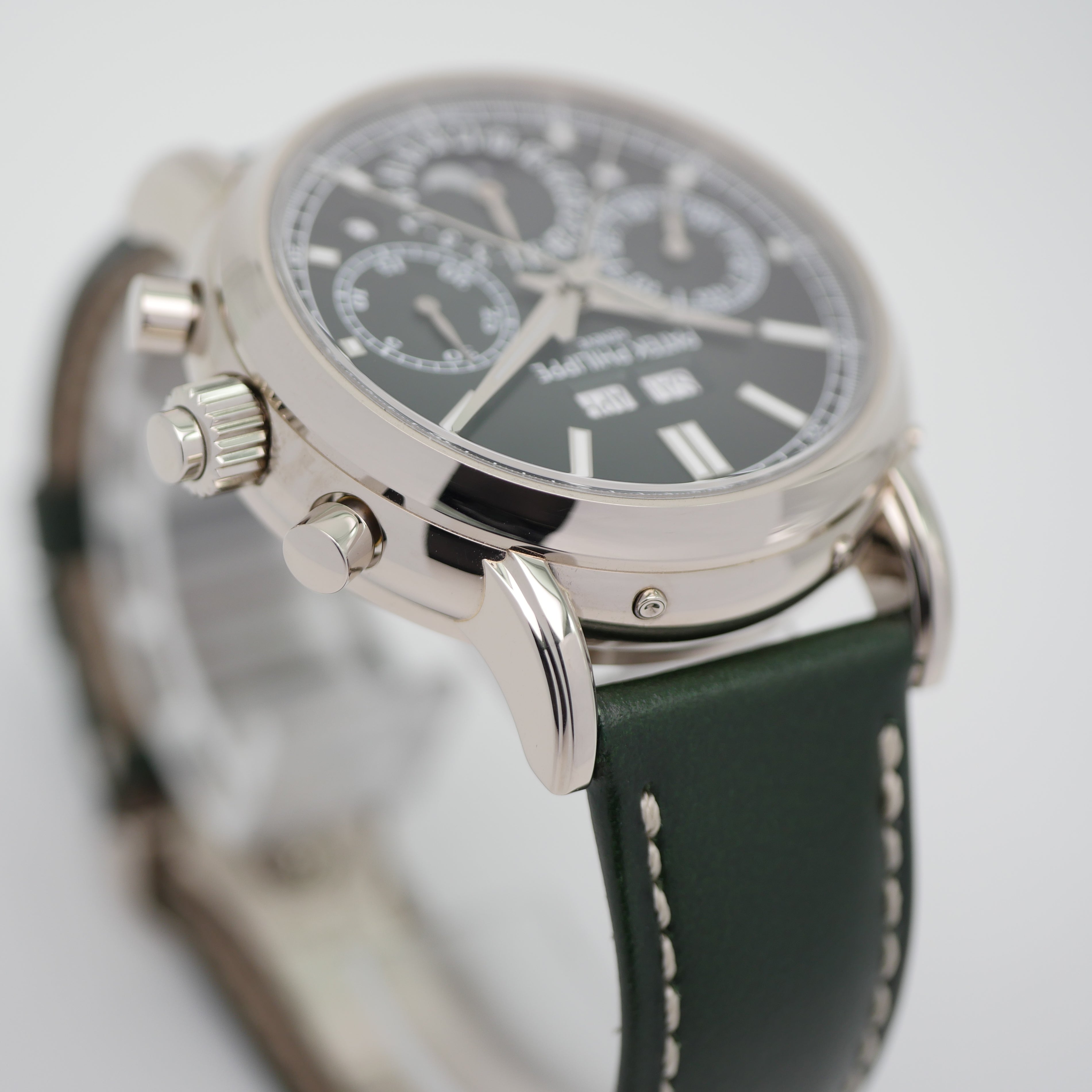Patek Philippe Perpetual Calendar Split Second Chronograph Weißgold- 5204G-011