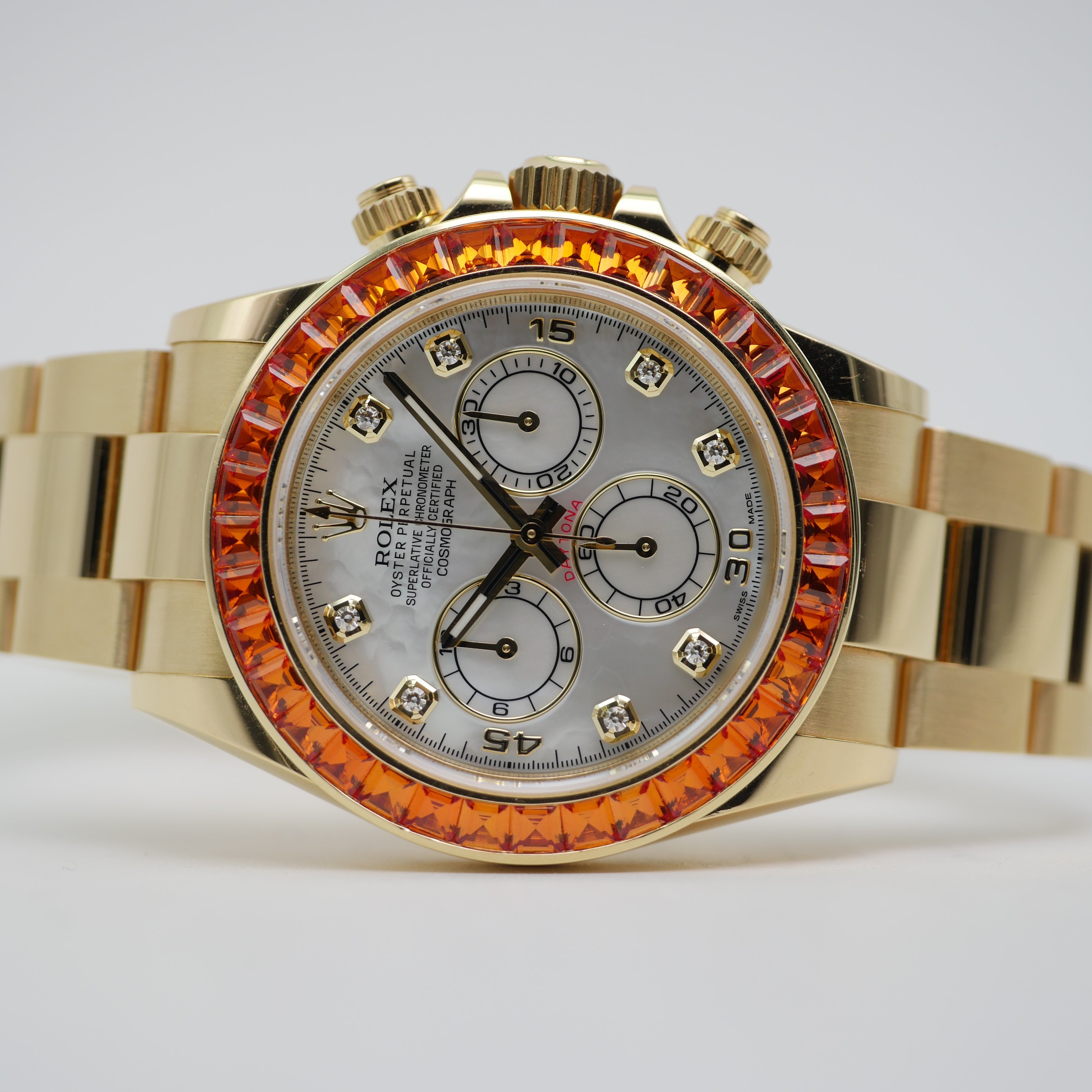 Rolex Daytona Yellow Gold 116578SACO - 2019 -Factory Setting- 