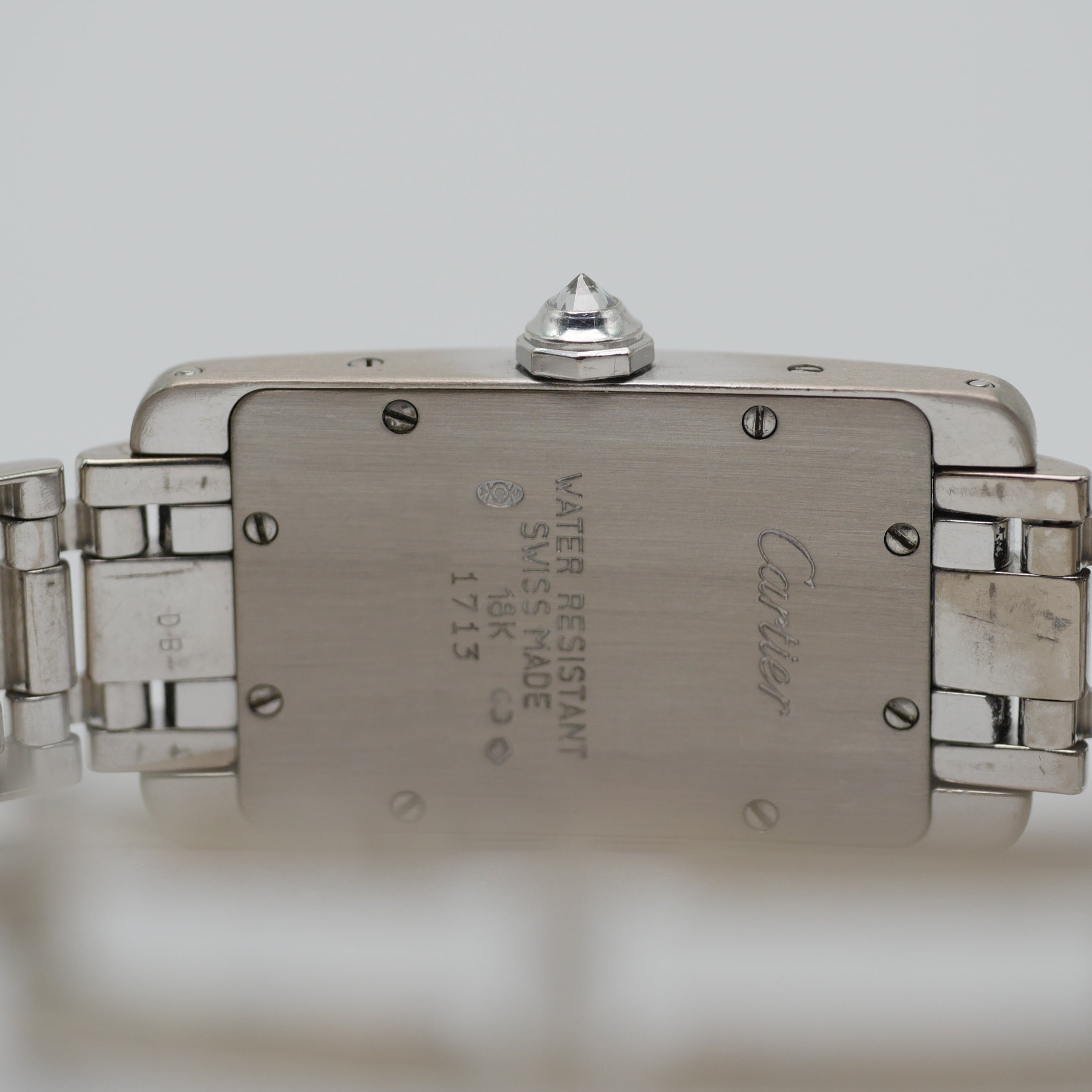Cartier Tank Americaine Weißgold - 1713
