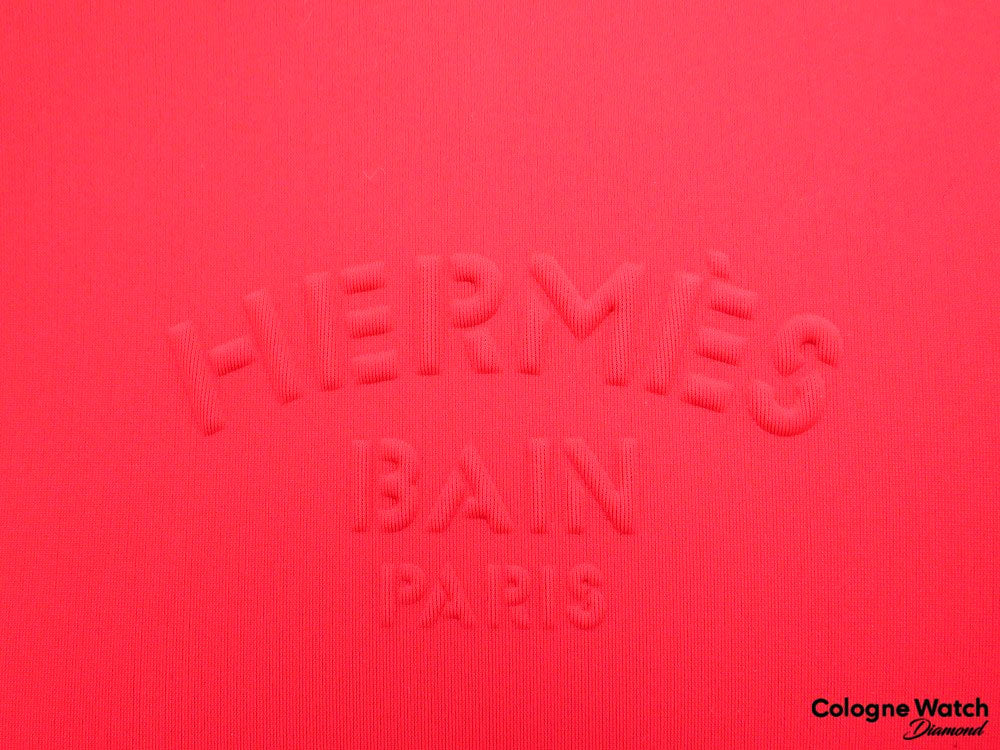 Hermès Bain Neopren Kulturtasche Clutch Rot