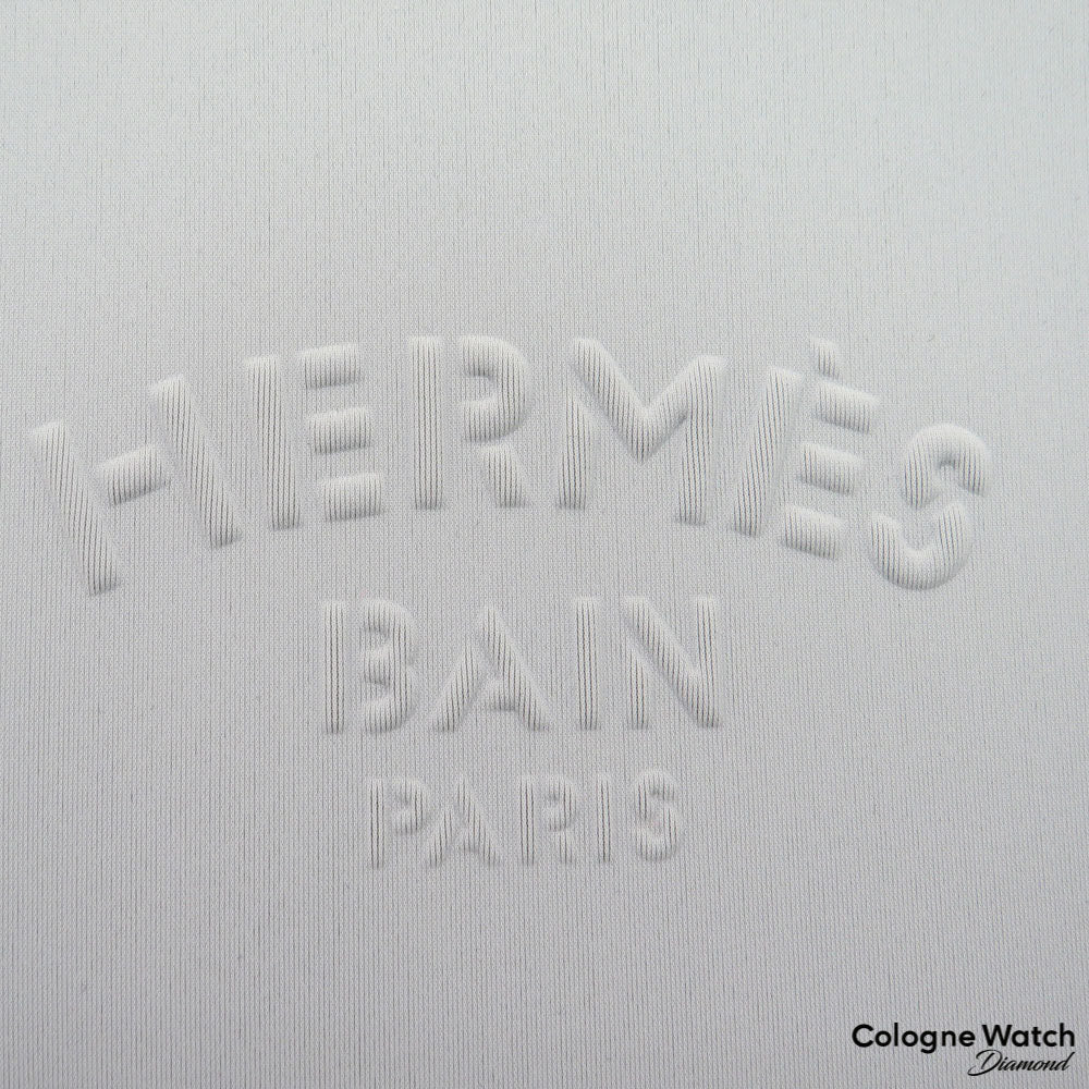 Hermès Bain Neopren Kulturtasche Clutch Grau