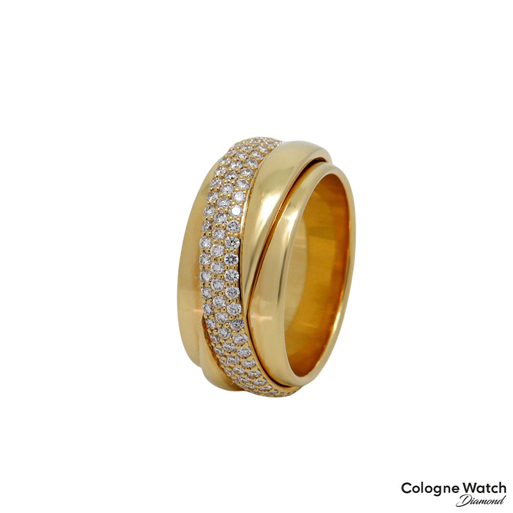 Piaget Possession Ring mit Brillant Besatz in 750/18K Gelbgold Gr. 56 UVP.: 12.000,-€
